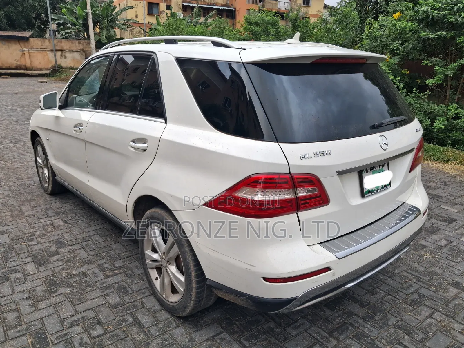 Mercedes-Benz M Class 2012 White
