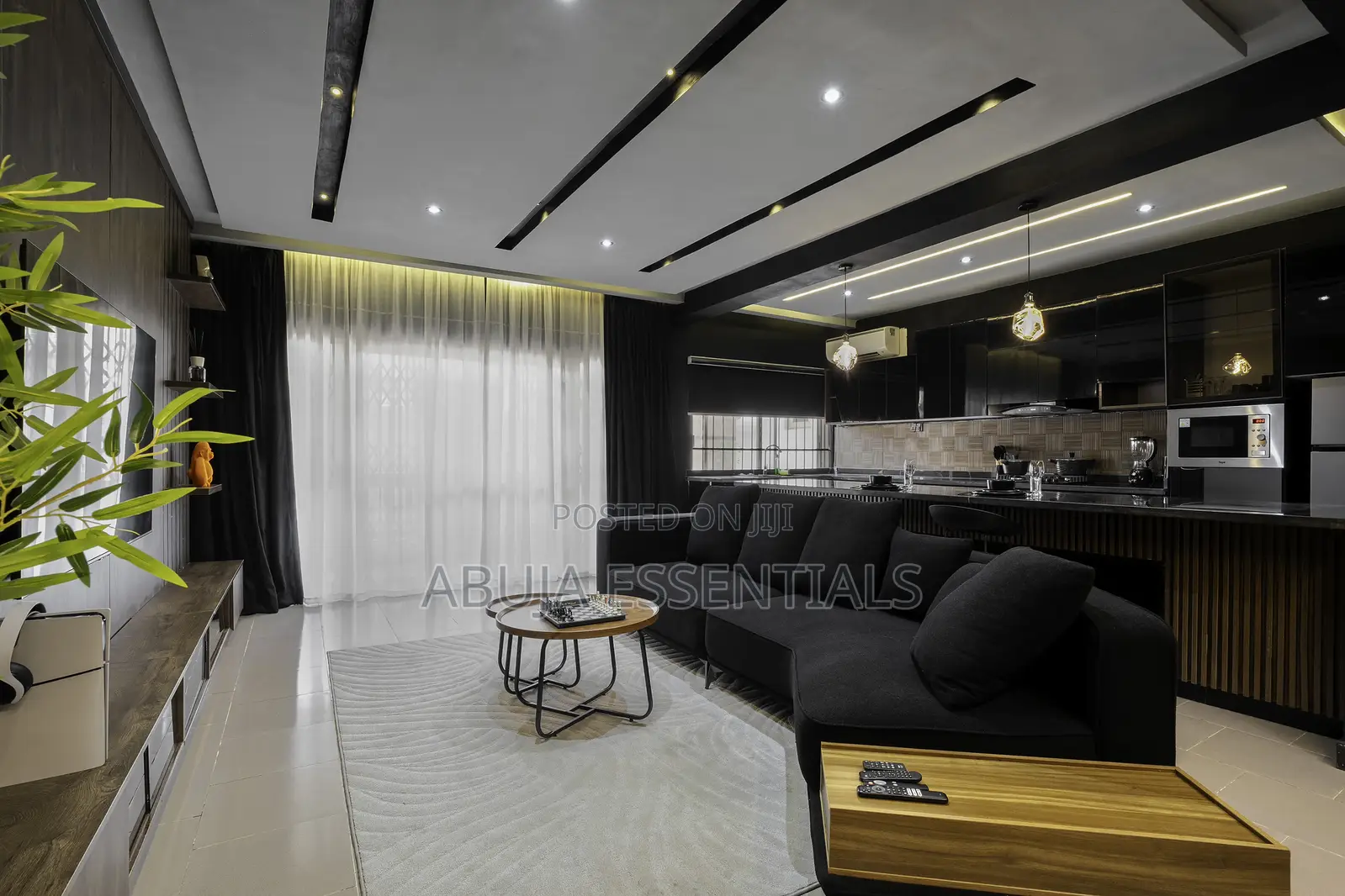 Black Themed 2 Bedroom Aparment Ikoyi Lagos