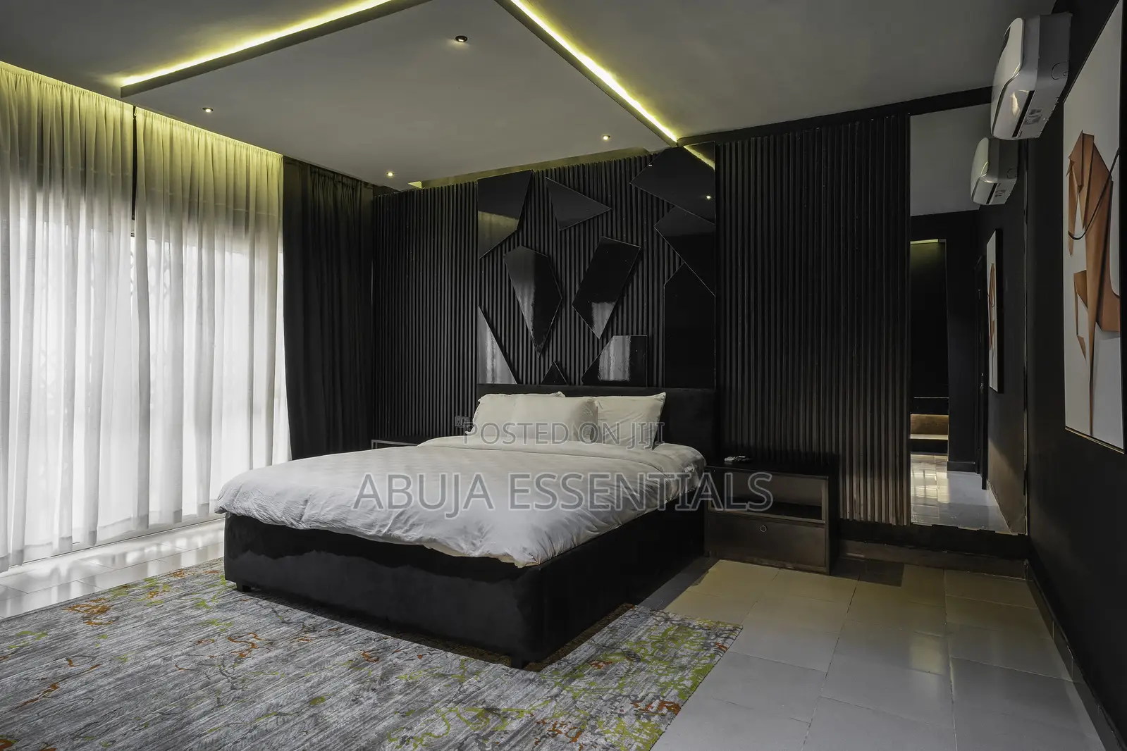 Black Themed 2 Bedroom Aparment Ikoyi Lagos