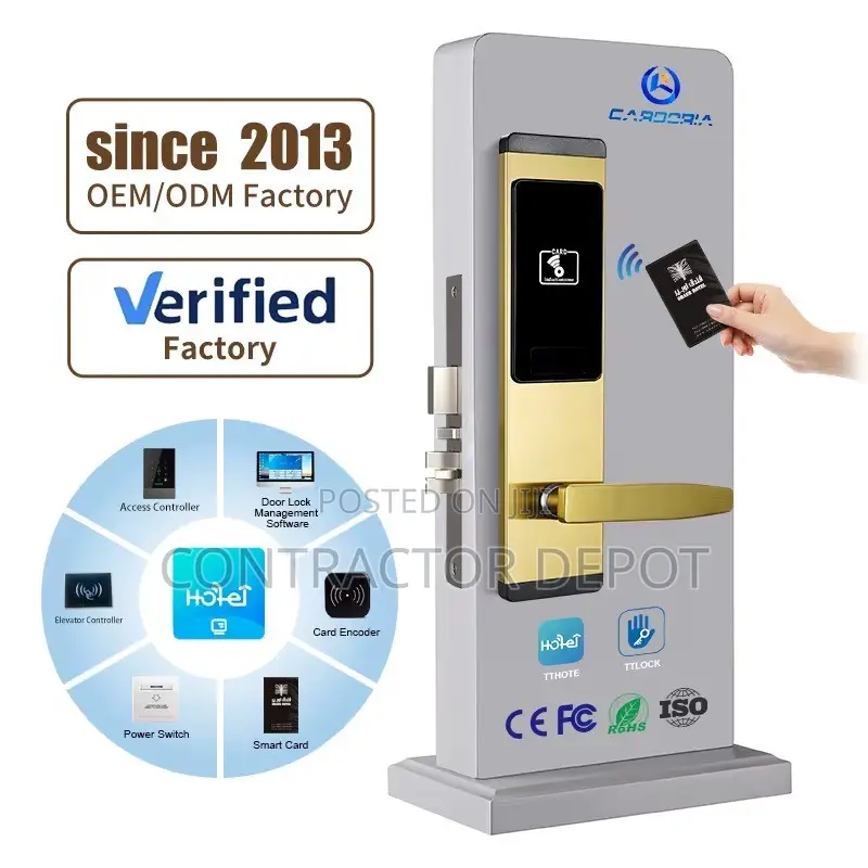 Intelligence RFID Key Card Hotel Smart Door Lock Software System 2026