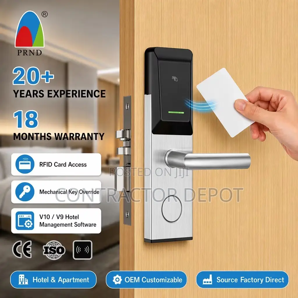 Card Key Smart Hotel Door Lock