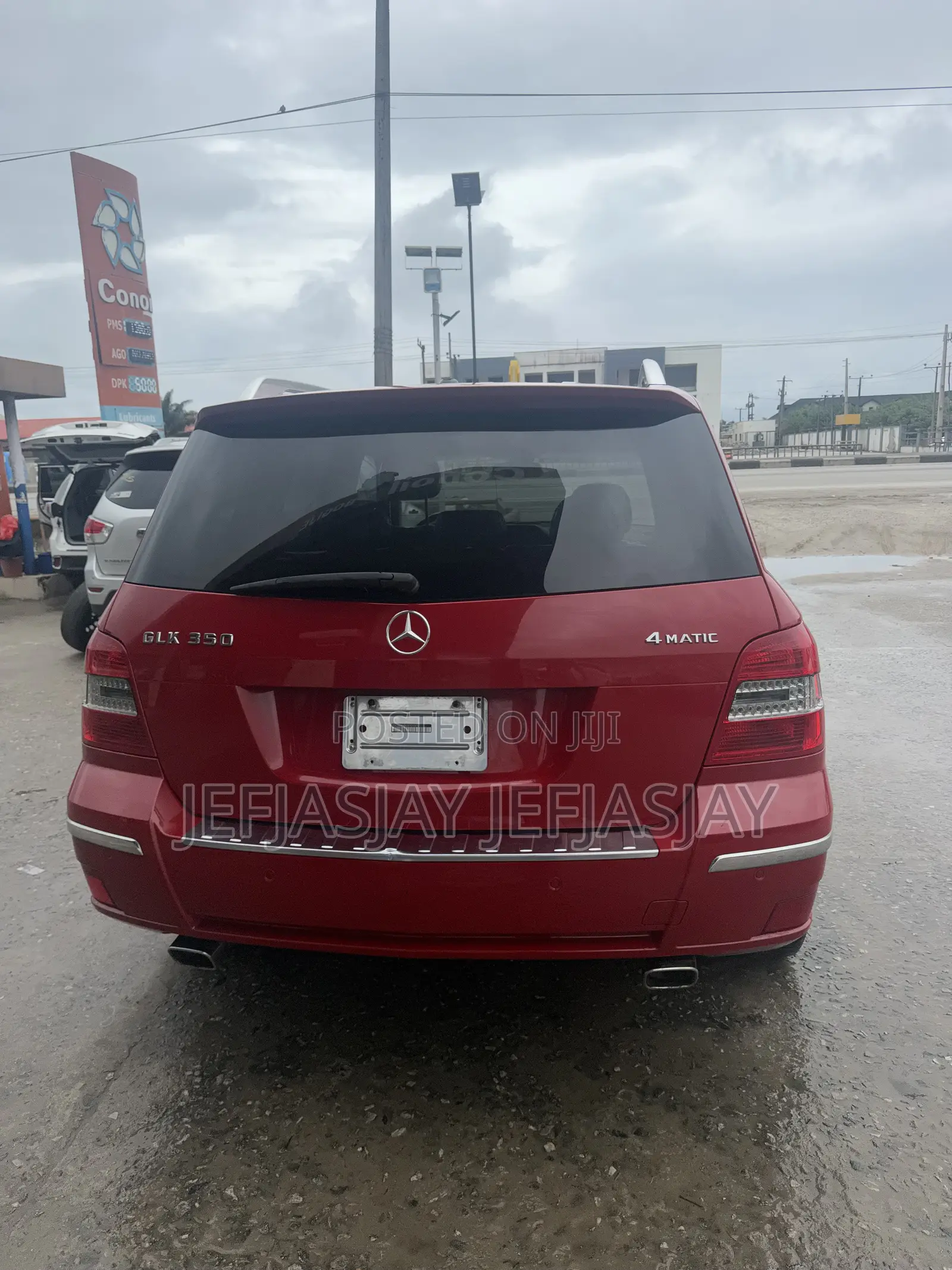 Mercedes-Benz GLK-Class 350 4MATIC 2010 Red