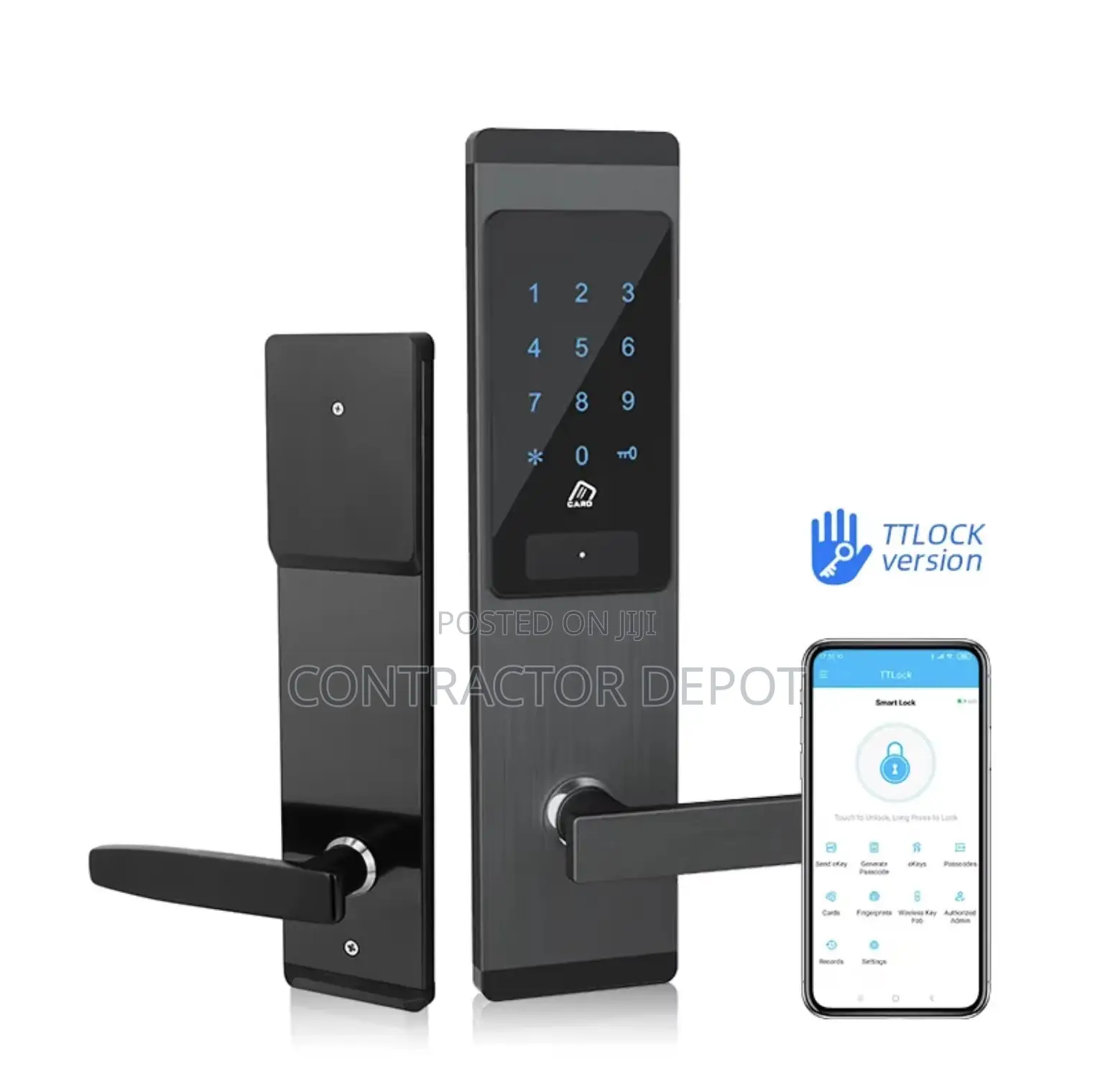 TTLock APP Keyless Entry Smart Hotel Door Lock