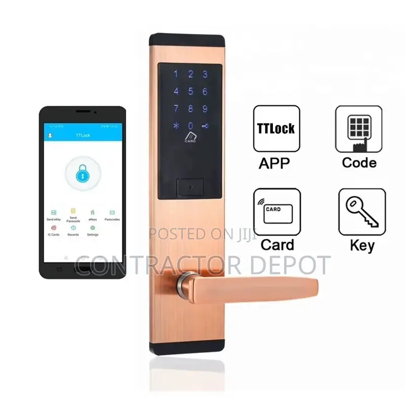 TTLock Wireless Bluetooth RFID TTHotel Door Lock