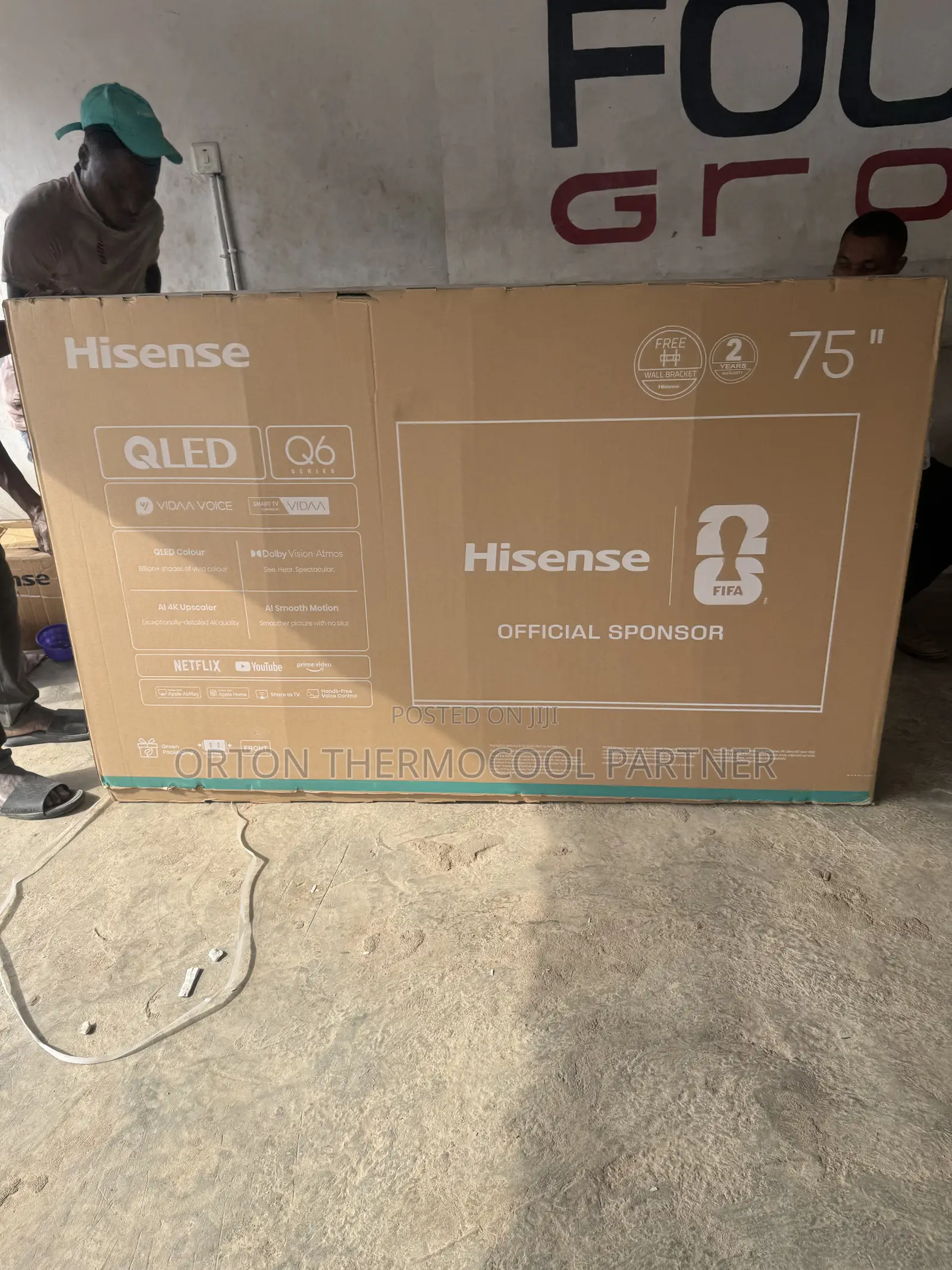 Hisense 75 Inches Qled Smart TV