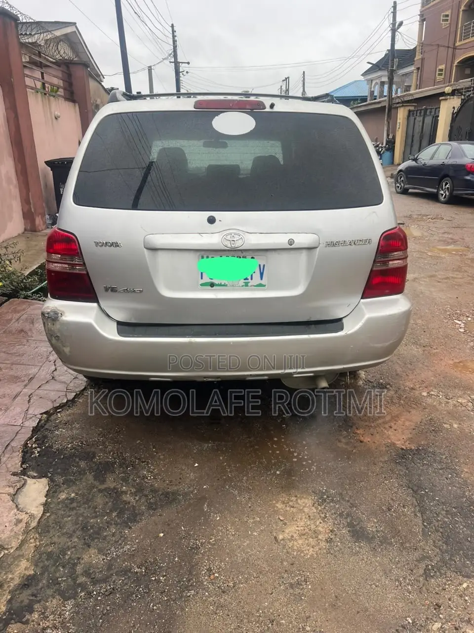 Toyota Highlander V6 4x4 2005 Silver