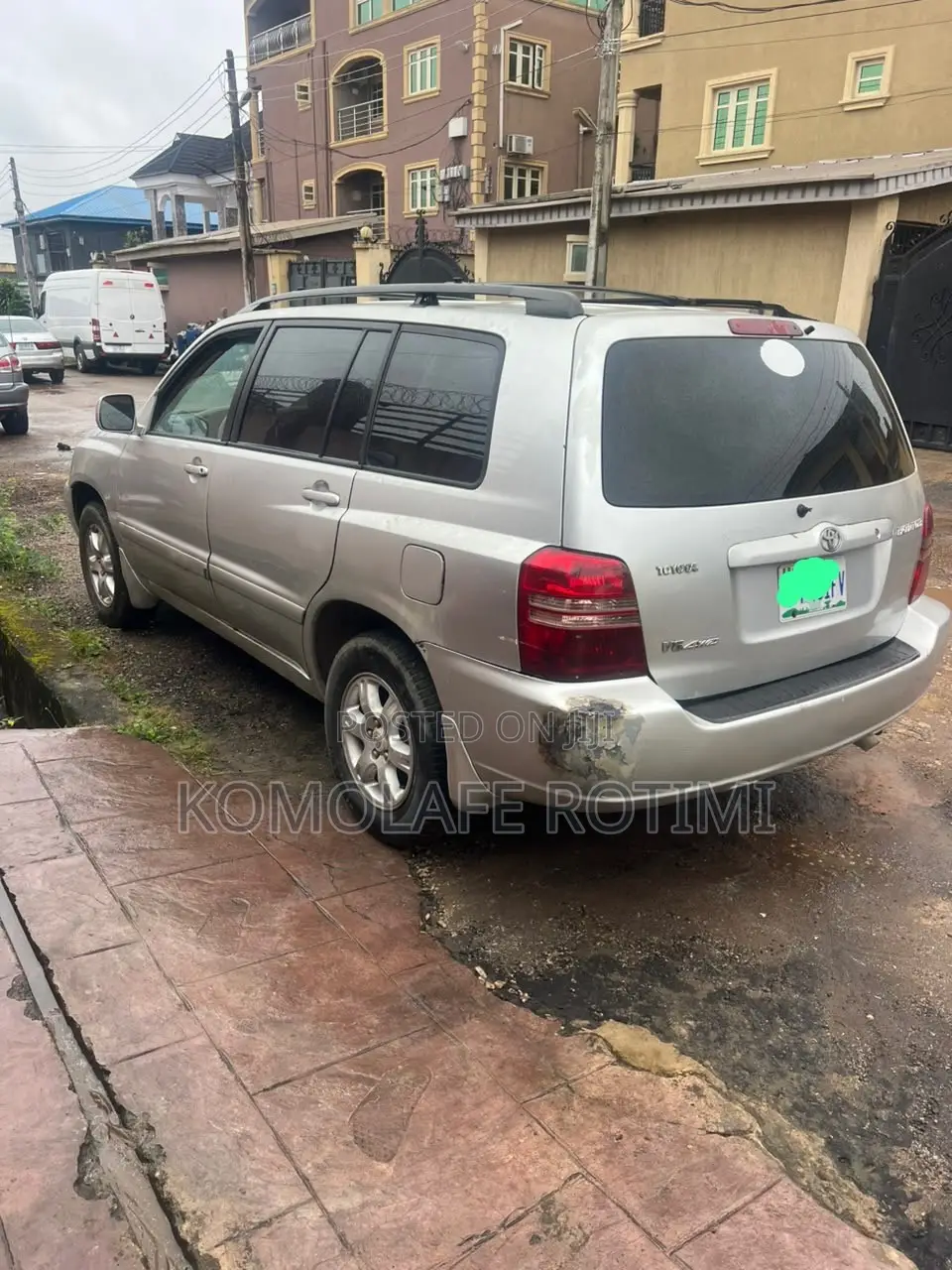 Toyota Highlander V6 4x4 2005 Silver