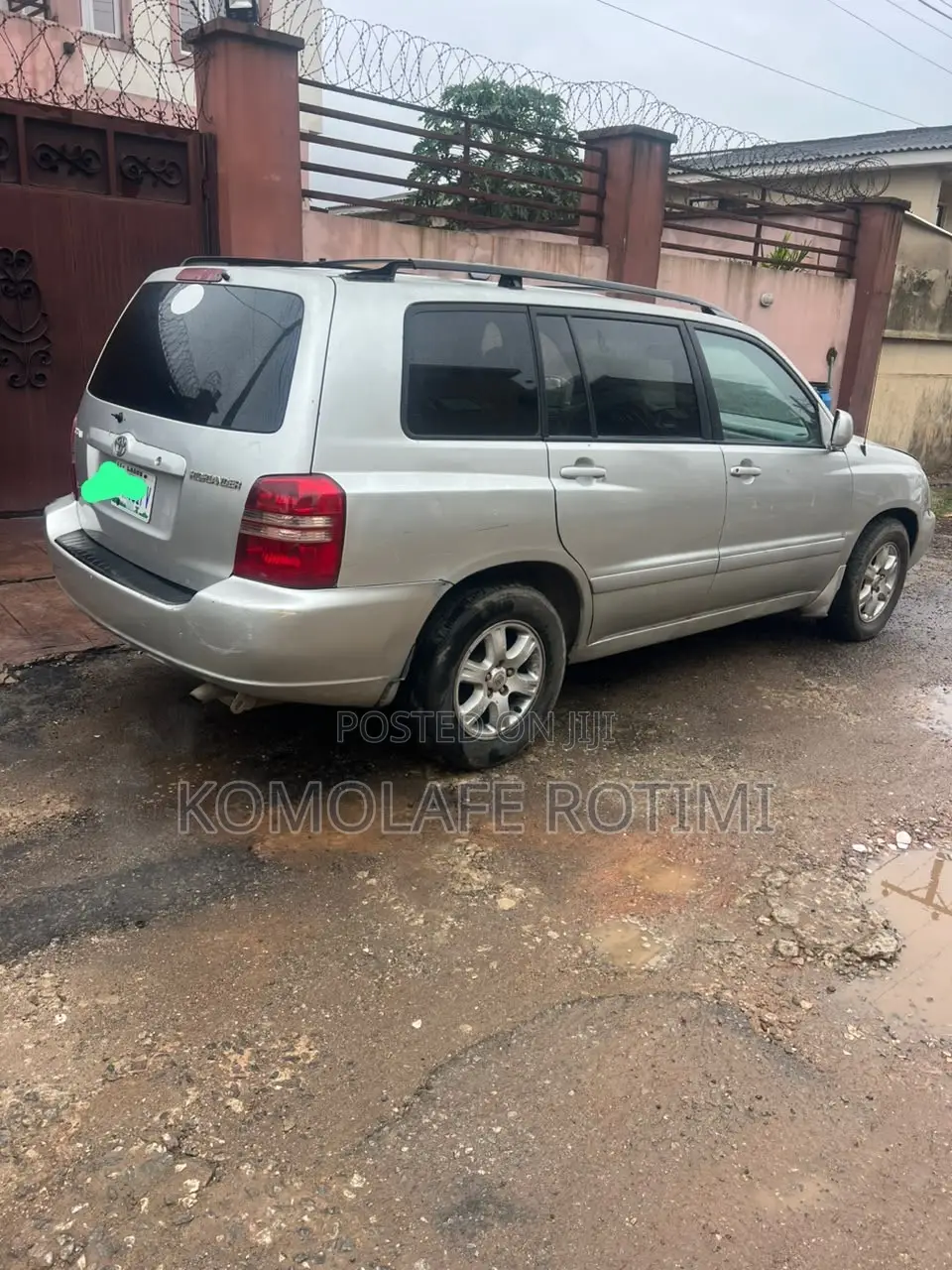 Toyota Highlander V6 4x4 2005 Silver