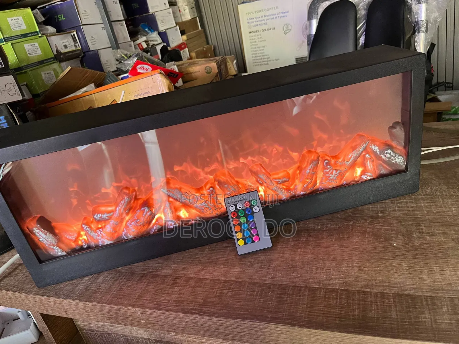 RGB Electric Fireplace