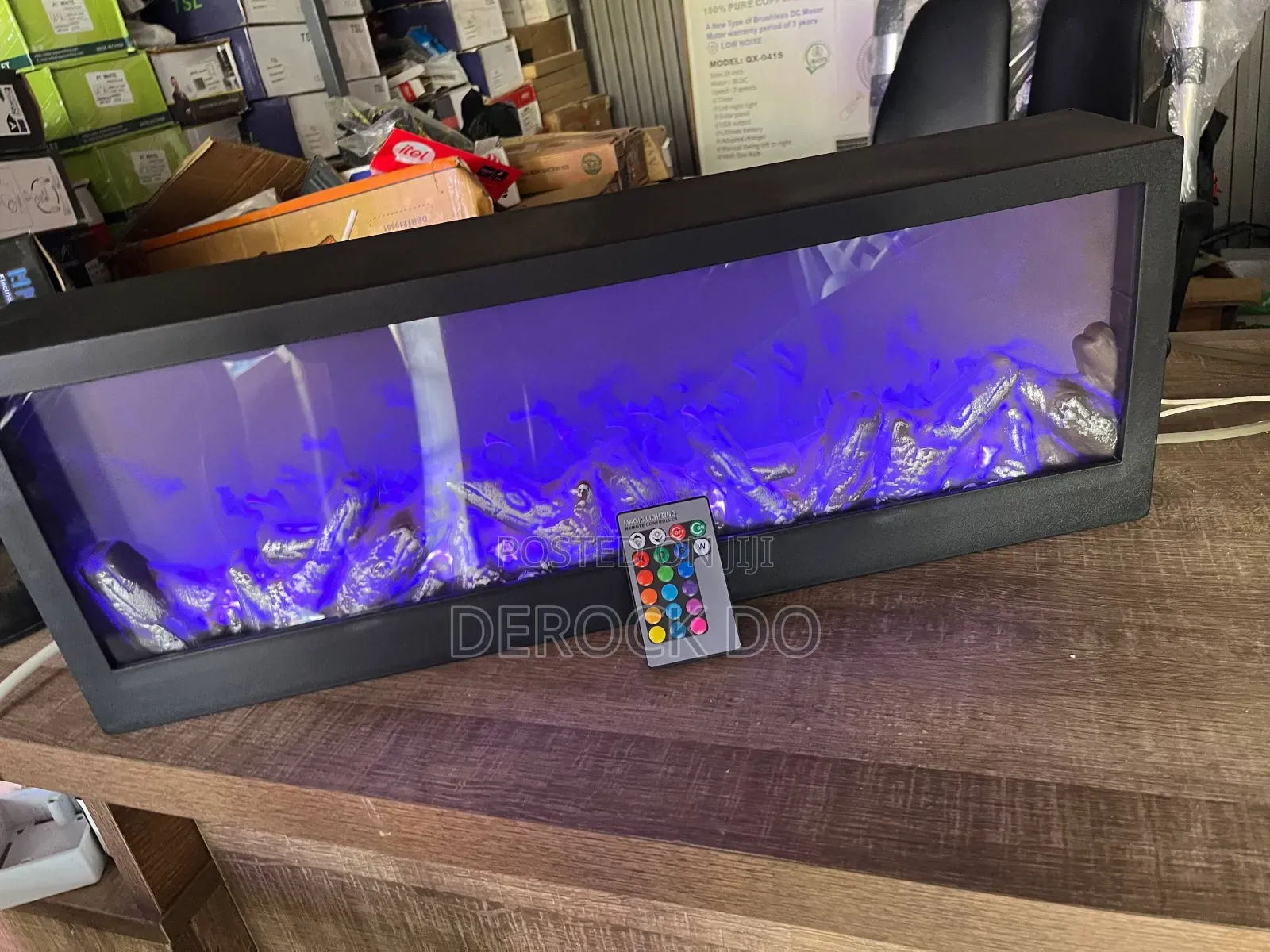 RGB Electric Fireplace