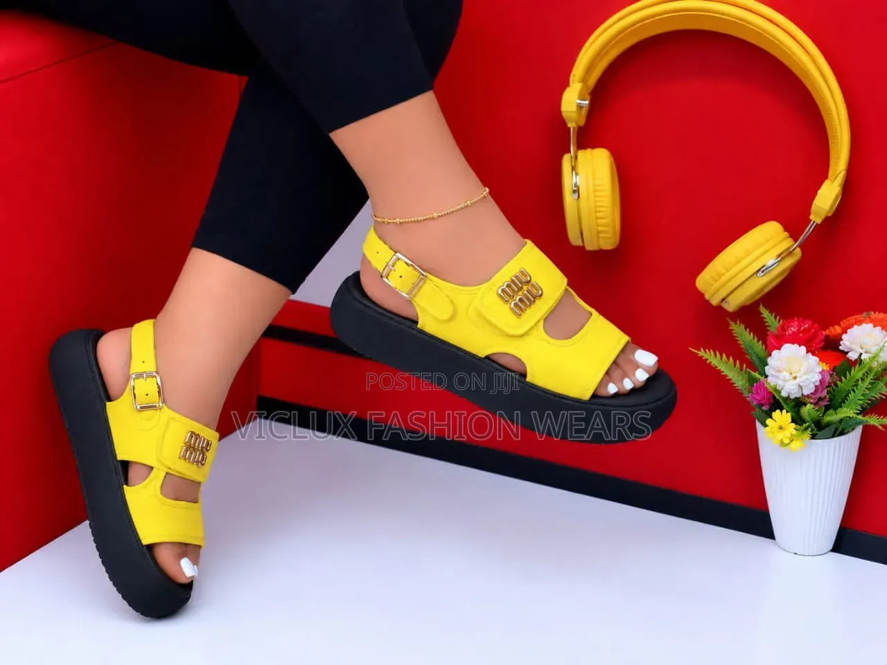 Miu Miu High Quality Ladies Sandal