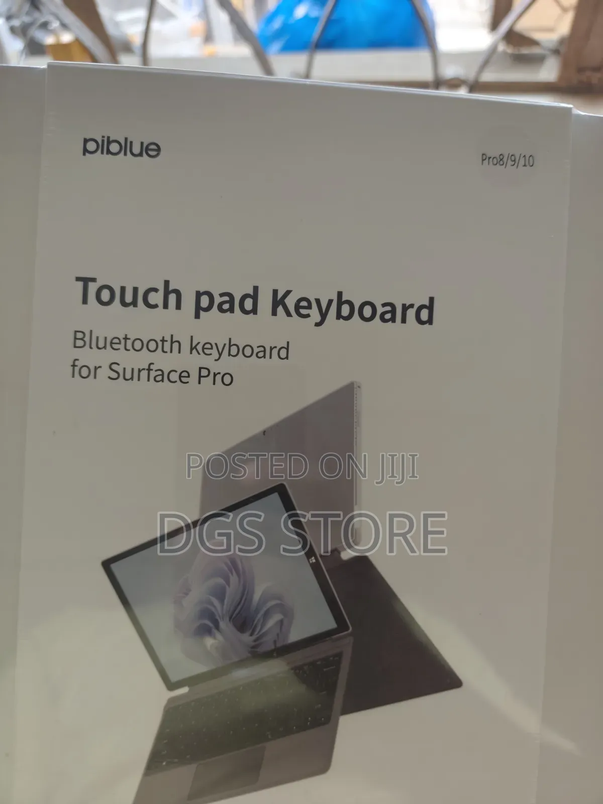Piblue Touch Pad Keyboard for Microsoft Surface Pro 9,10