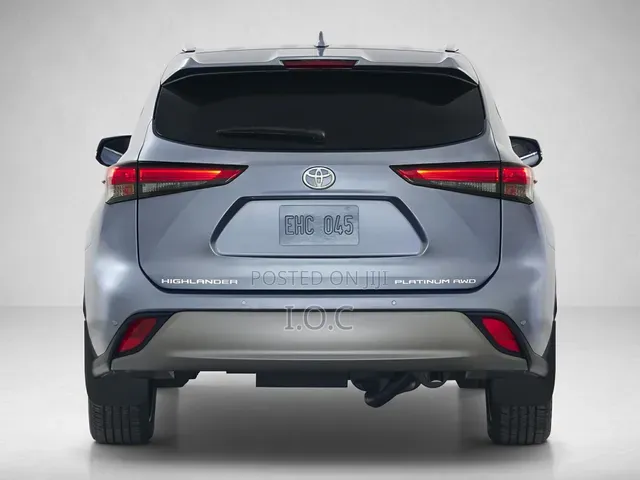 Complete Back Bumper for Toyota Highlander 2019,2020,2021,2022,2023