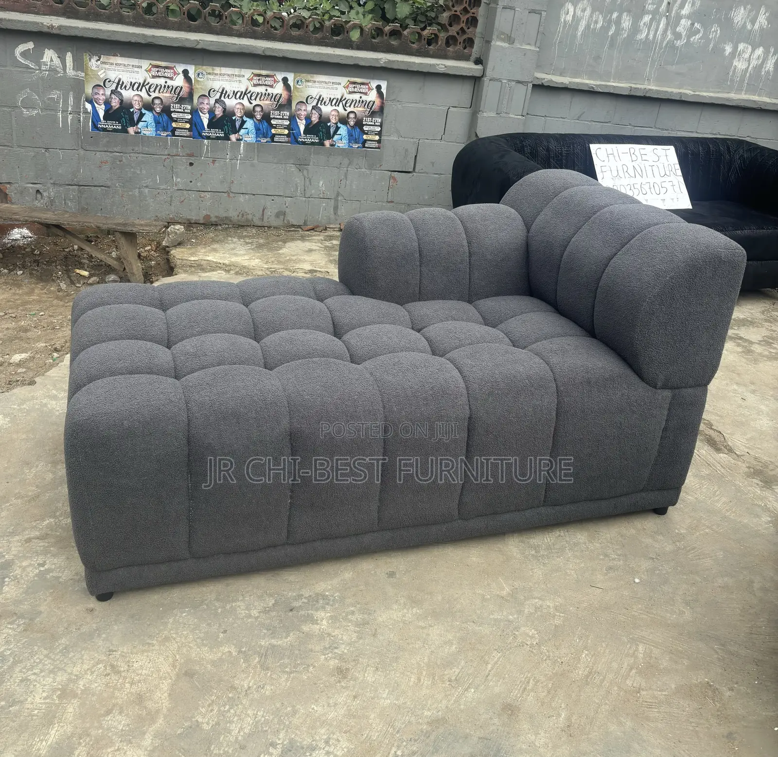 Quality Modern L-Shaped Upholstery Fabric Sofa