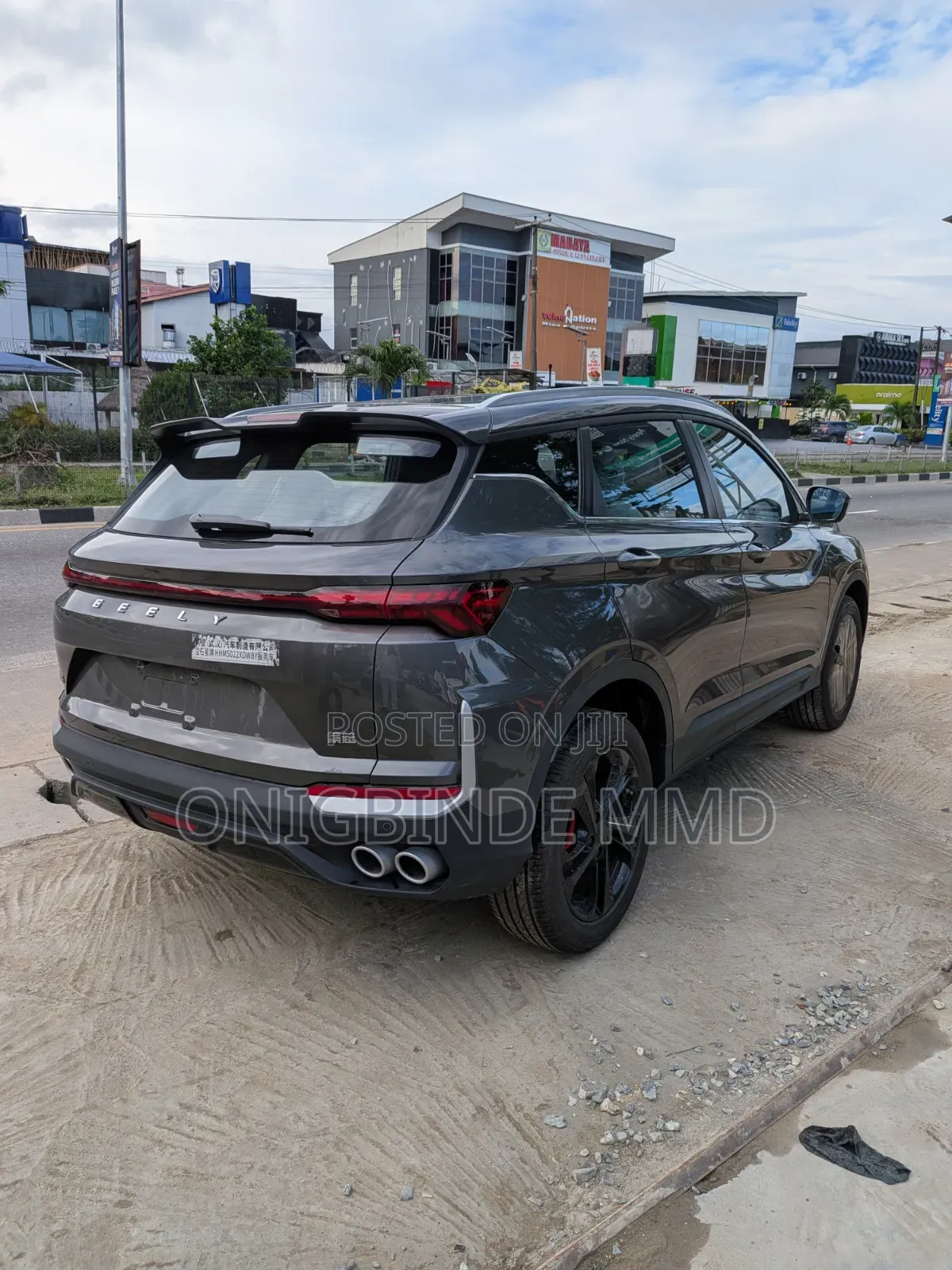 New Geely Coolray 2025 Gray