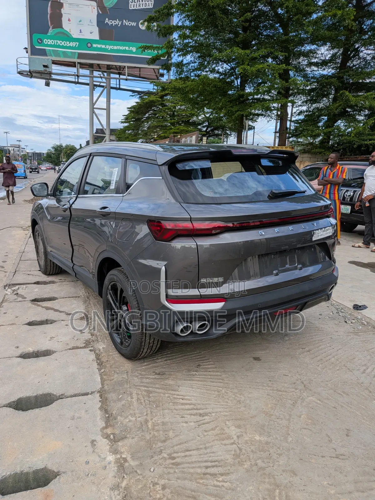New Geely Coolray 2025 Gray