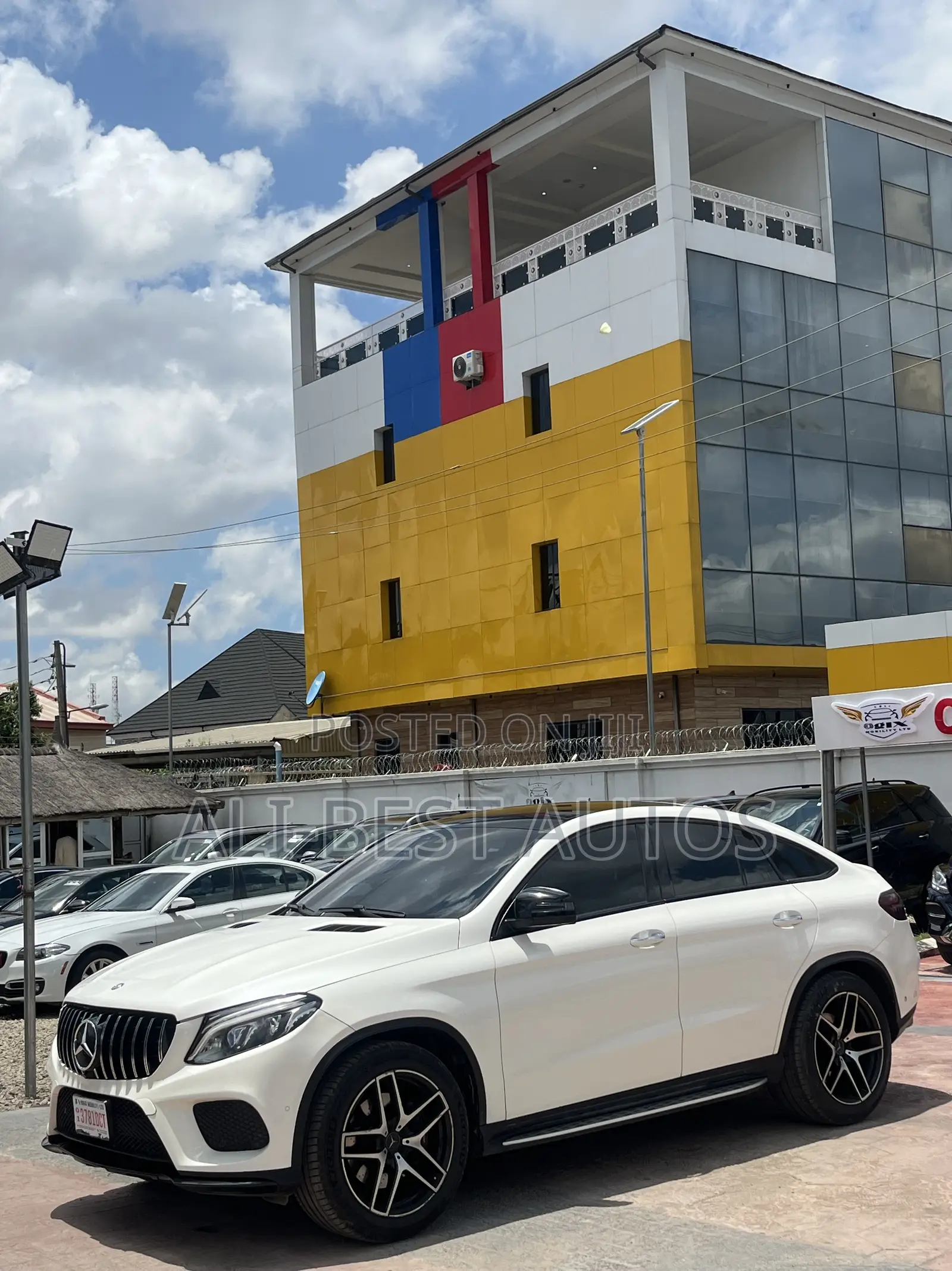 Mercedes-Benz GLE-Class 2017 White