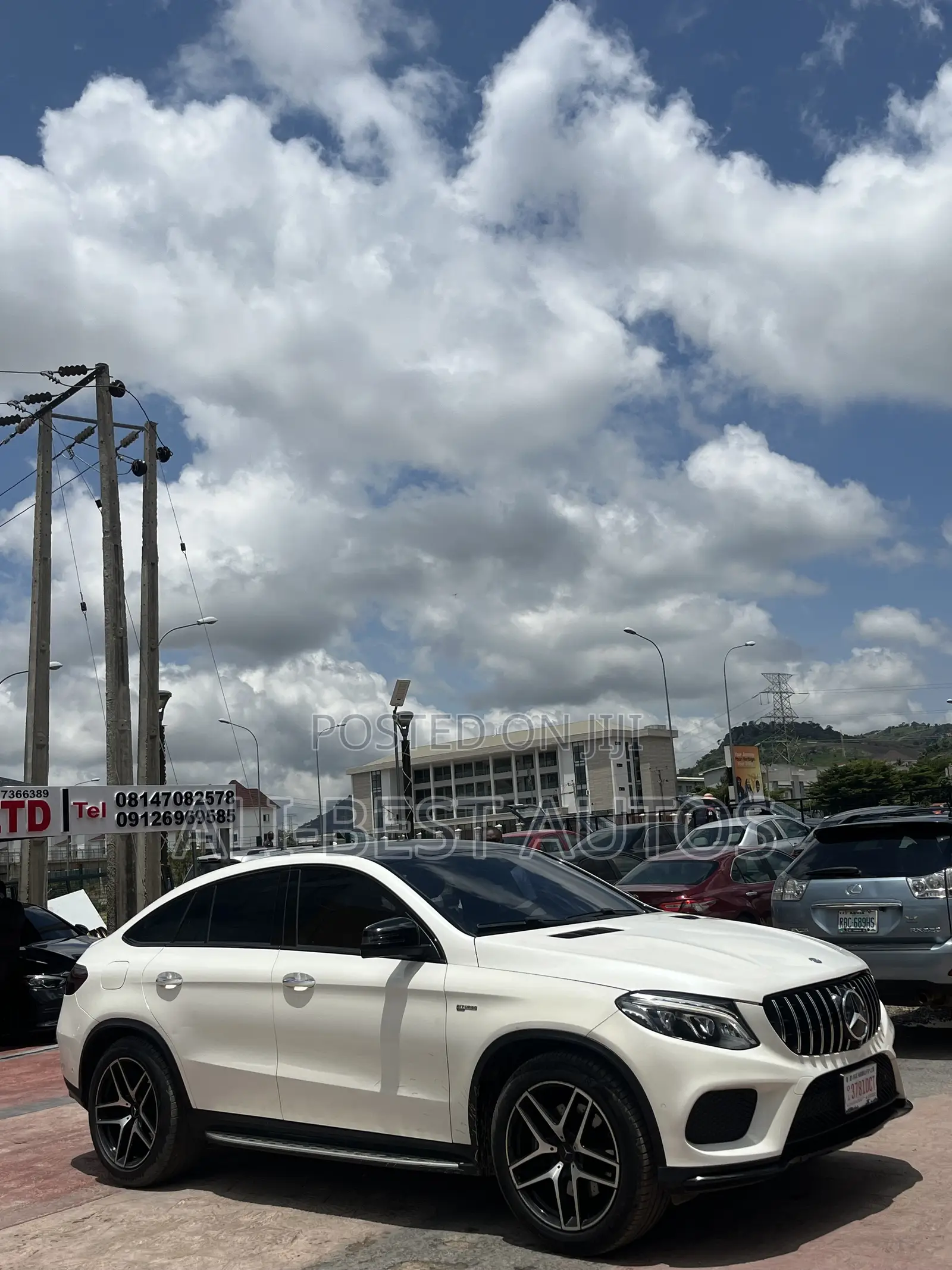 Mercedes-Benz GLE-Class 2017 White