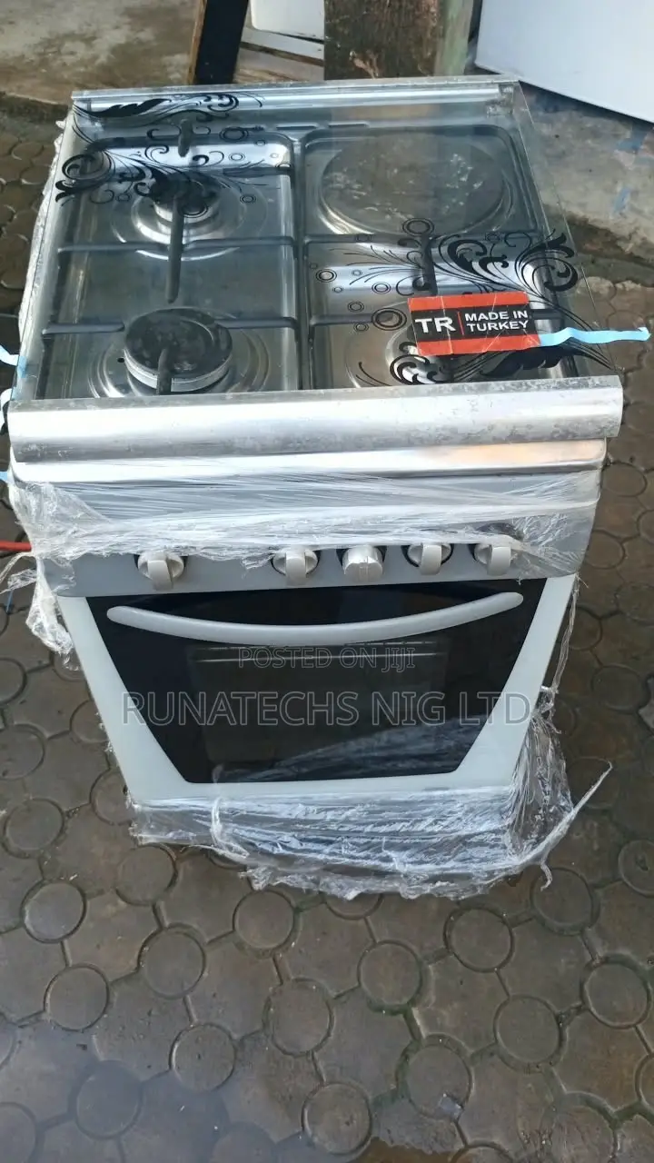 Nexus 50x50 Standing Gas Cooker 3 Burner 1 Electric 1 Oven 1 Griller