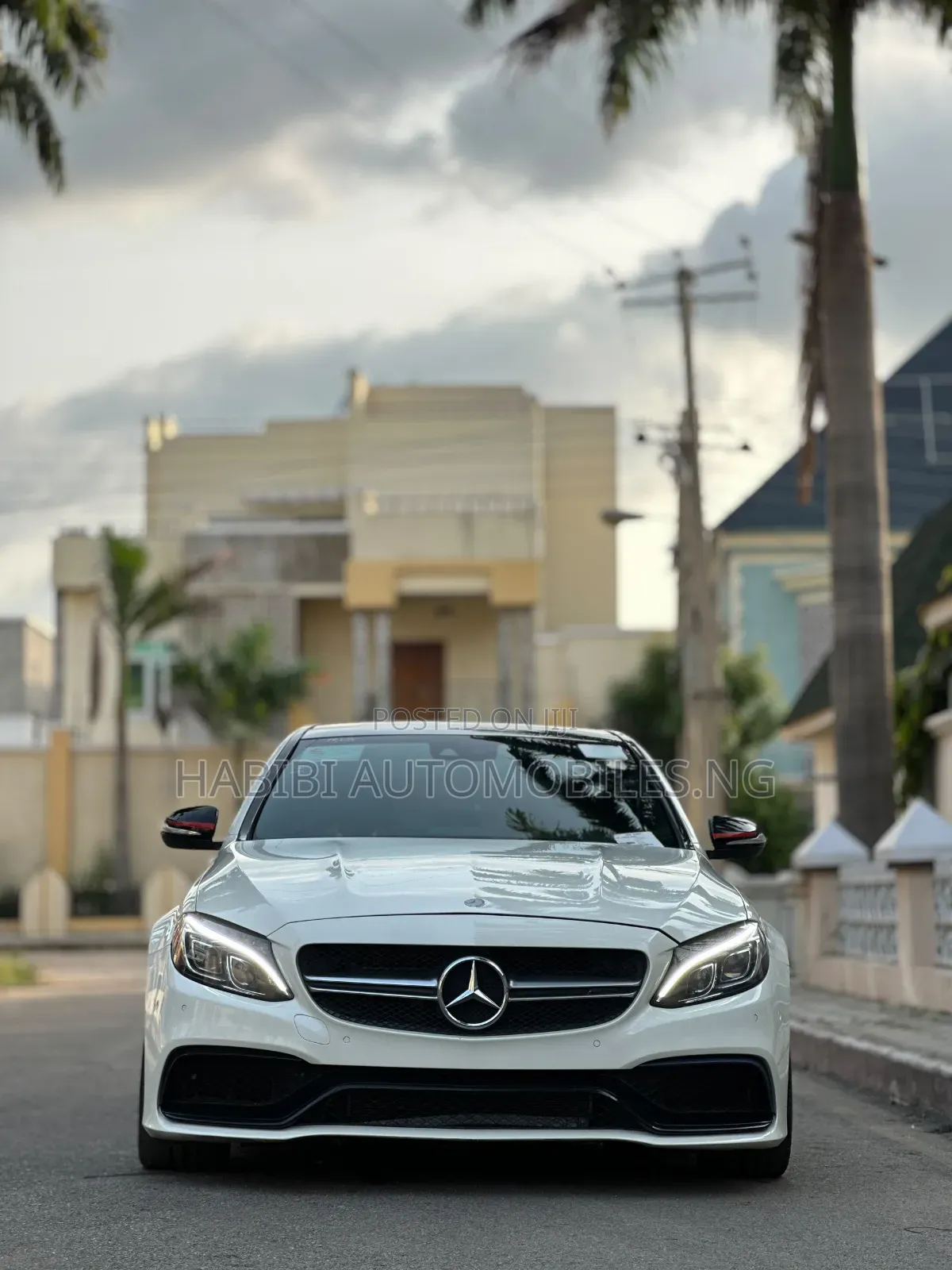 Mercedes-Benz C63 2016 White
