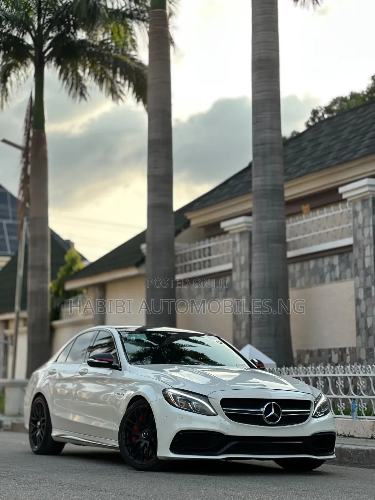 Mercedes-Benz C63 2016 White