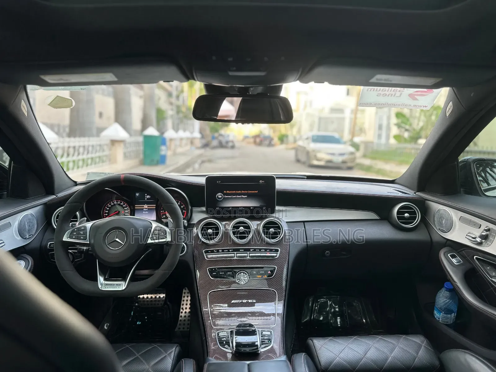 Mercedes-Benz C63 2016 White