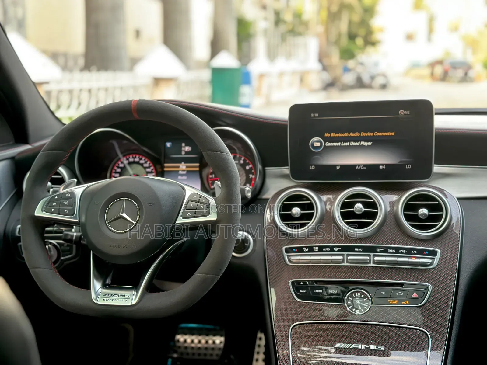 Mercedes-Benz C63 2016 White