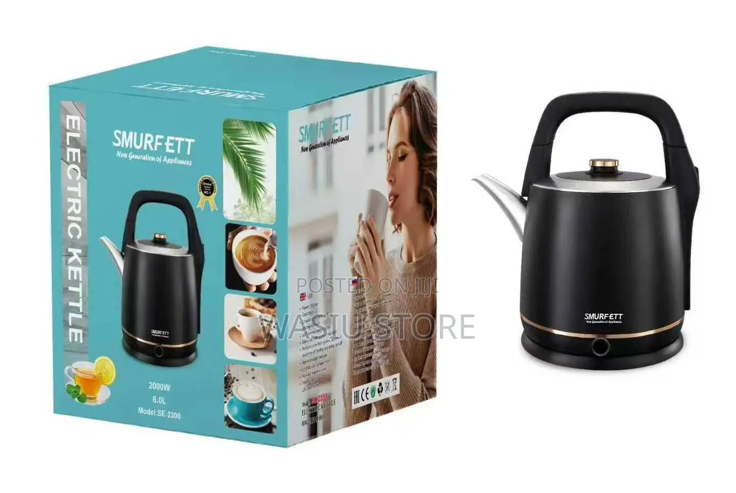 Smurfett 6L Electric Kettle (Model SE-2300)