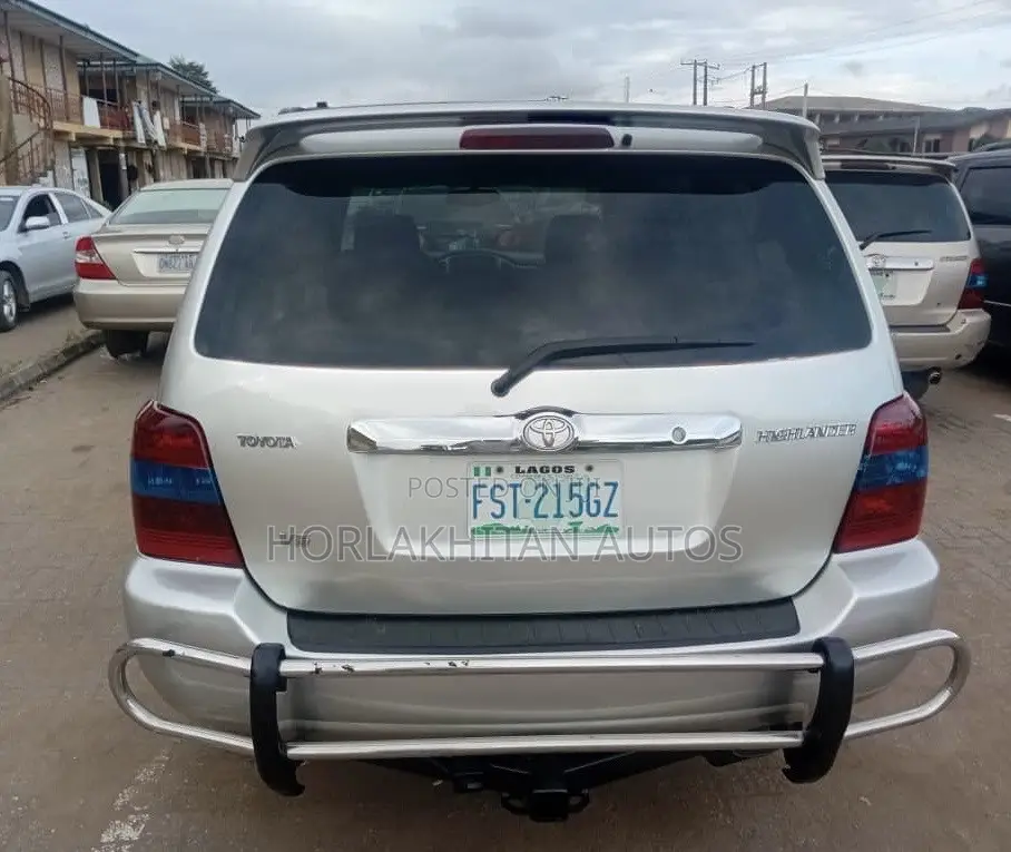 Toyota Highlander V6 2007 Silver