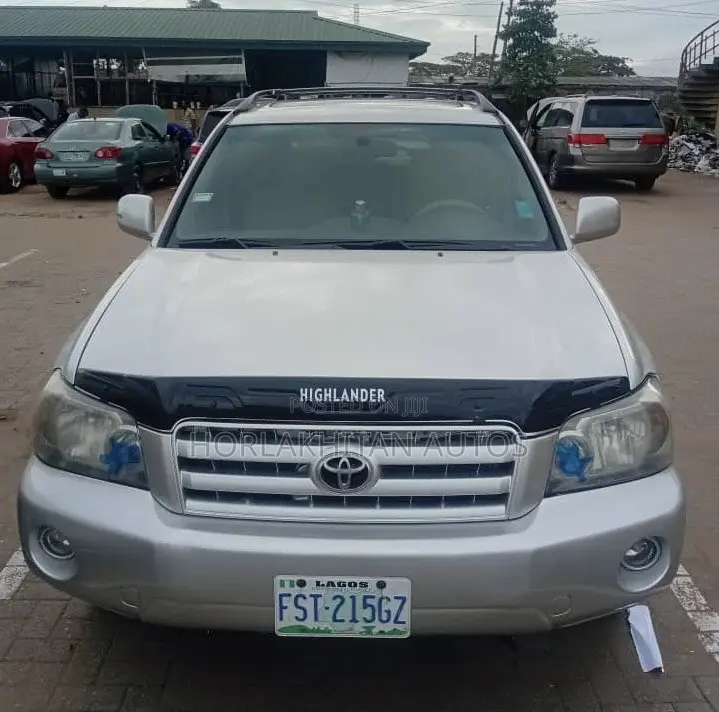 Toyota Highlander V6 2007 Silver