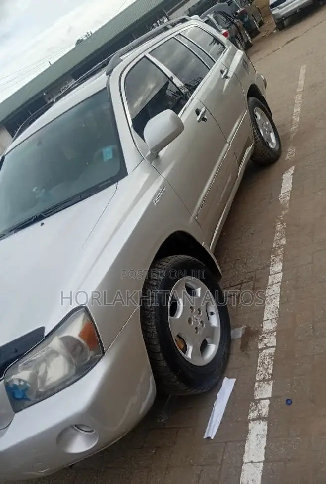 Toyota Highlander V6 2007 Silver