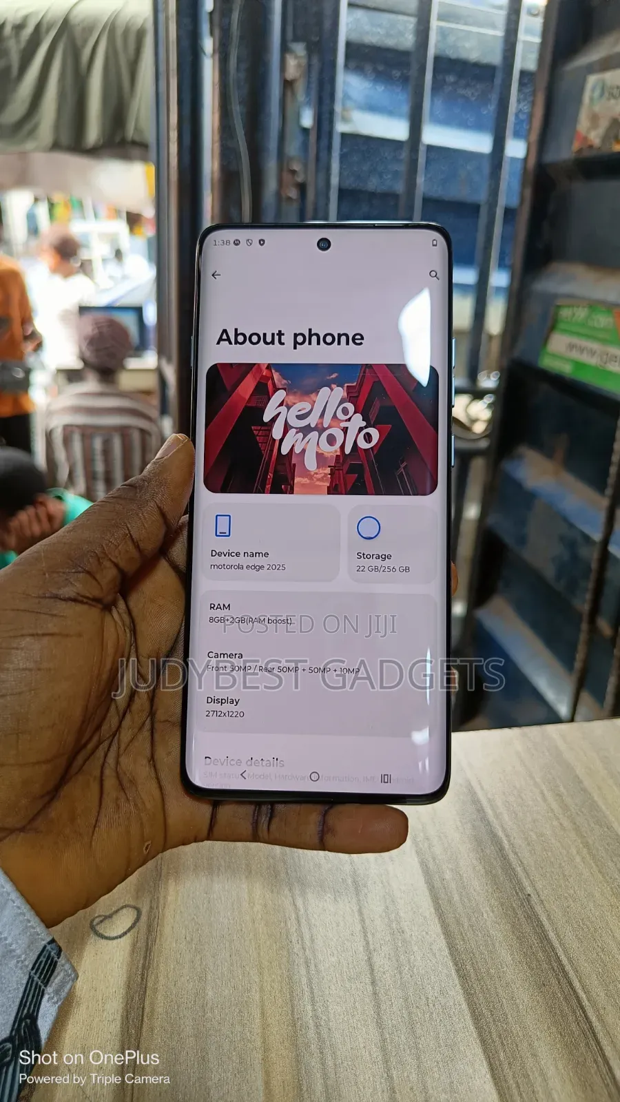 Motorola Edge 2025 256 GB Black