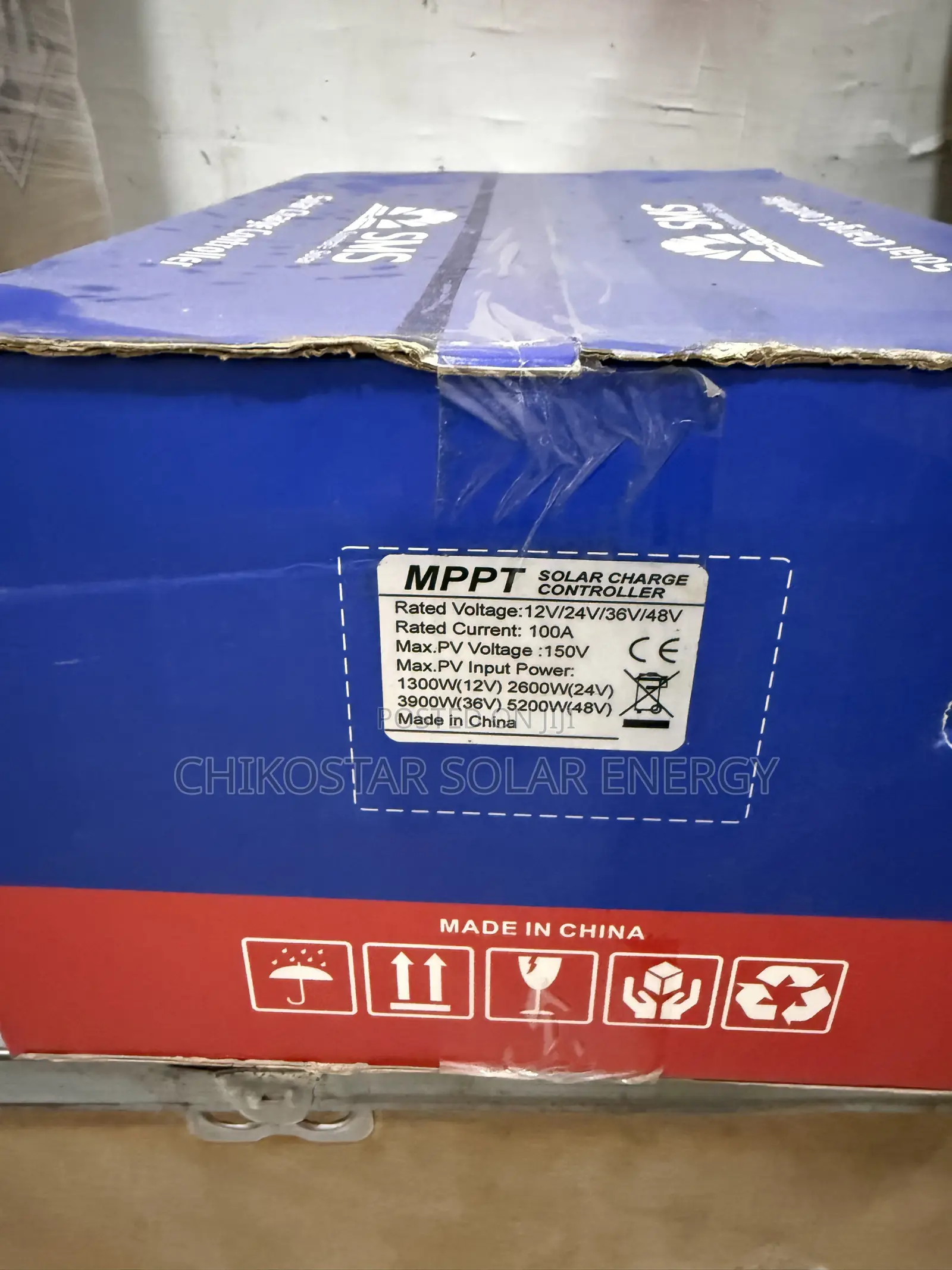100A MPPT Solar Charge Controller (150V Max PV)