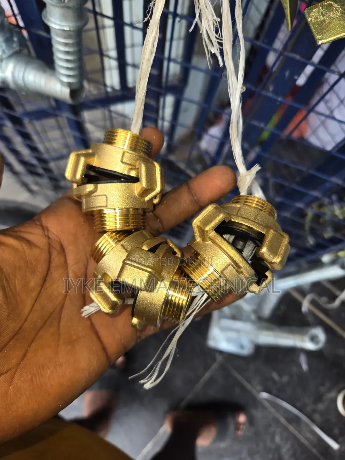 3/4" Chicago Male Coupling Brass
