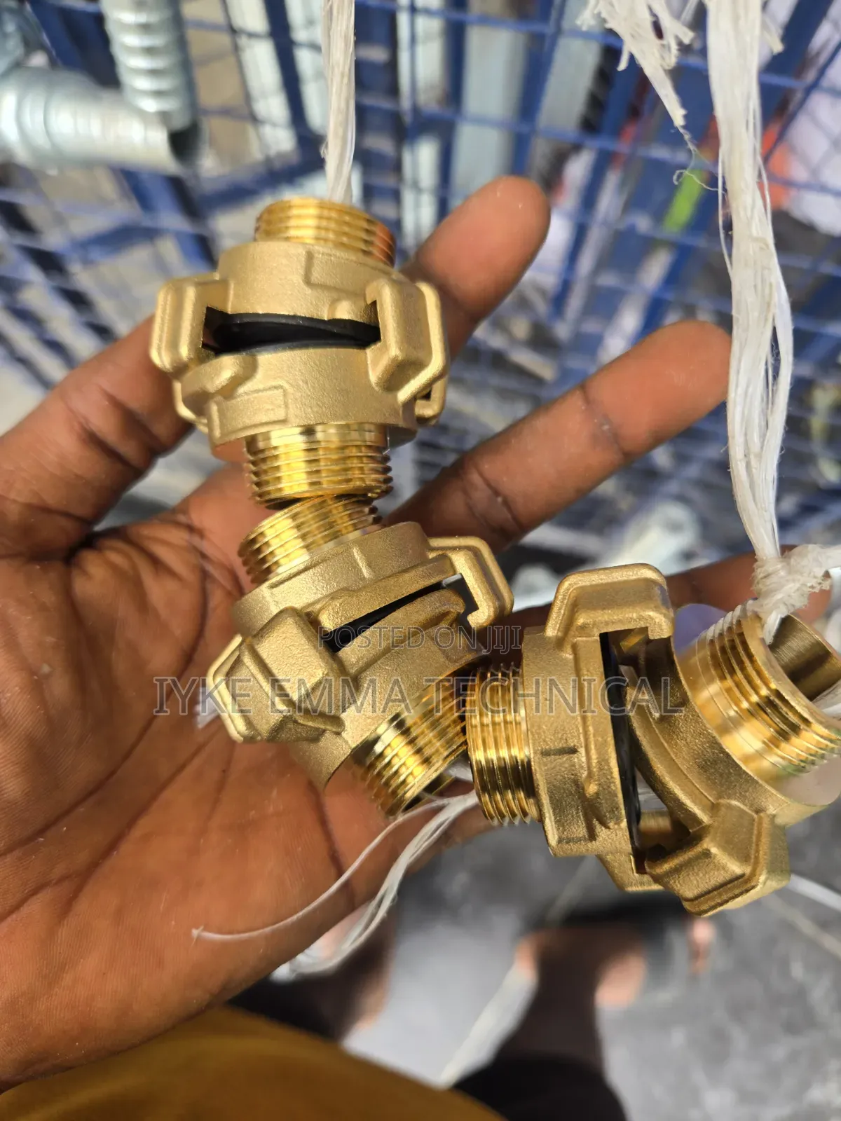 3/4" Chicago Male Coupling Brass