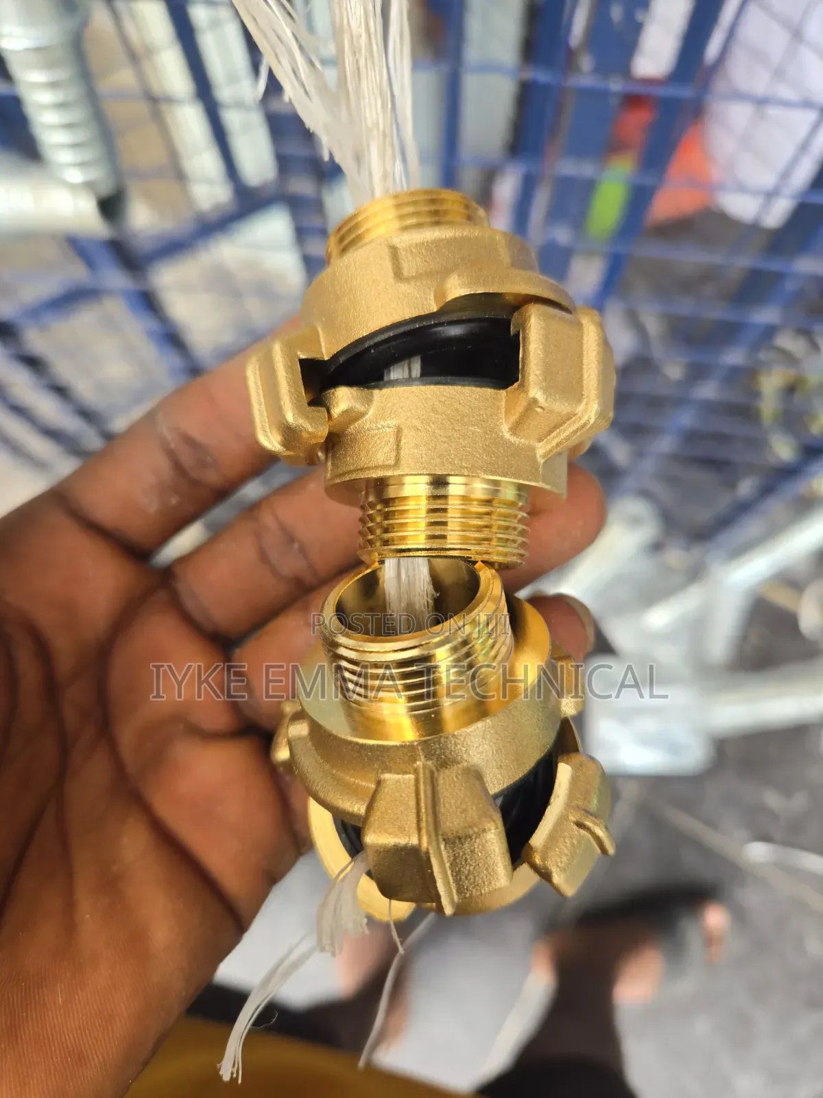 3/4" Chicago Male Coupling Brass