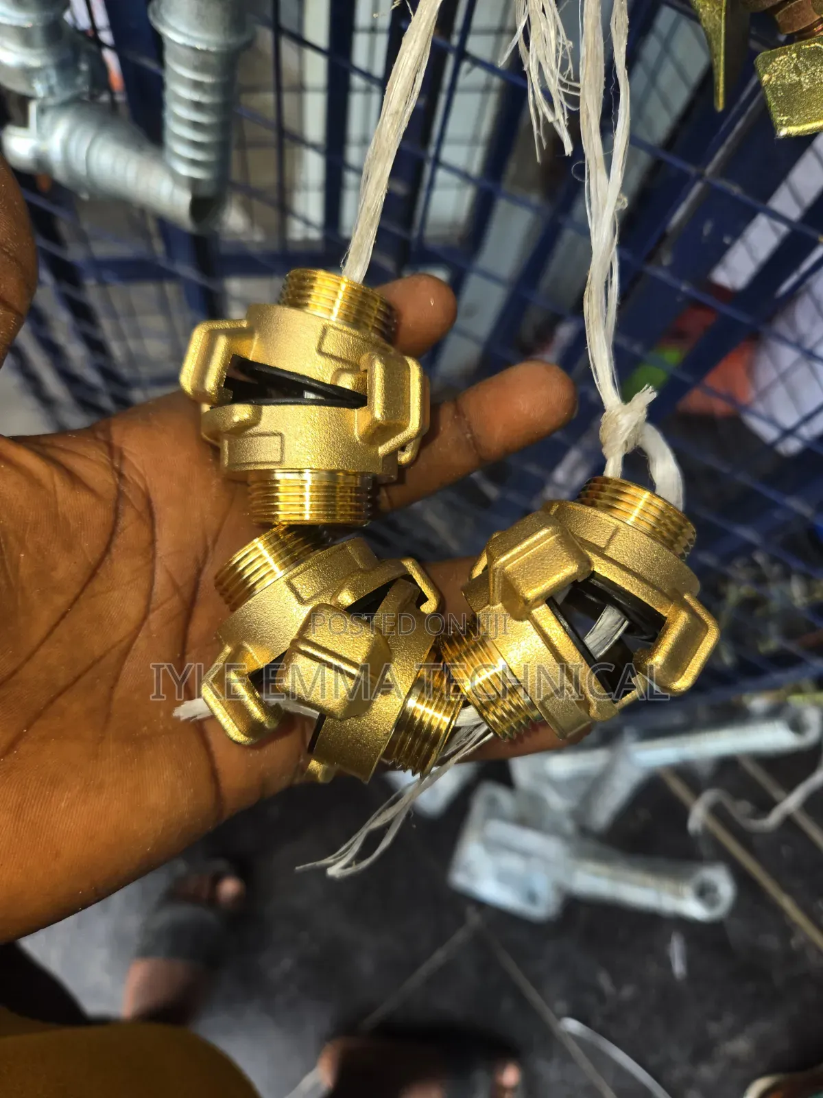 3/4" Chicago Male Coupling Brass