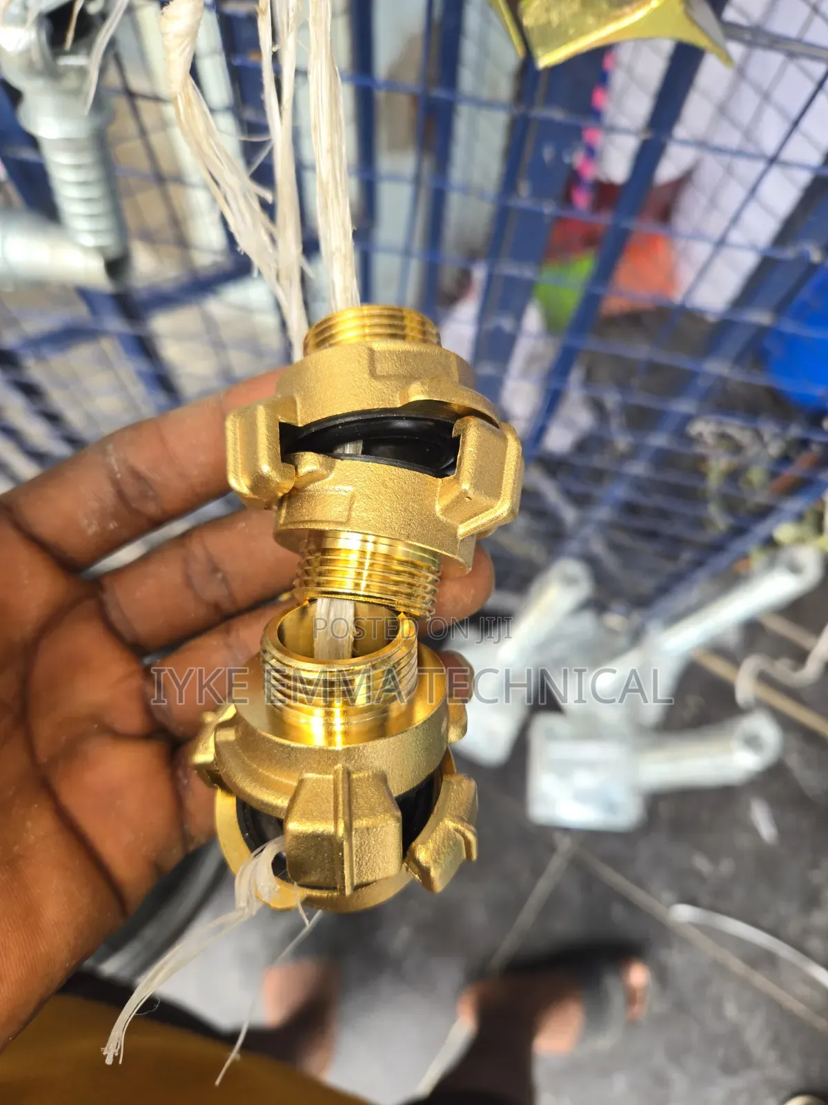 3/4" Chicago Male Coupling Brass