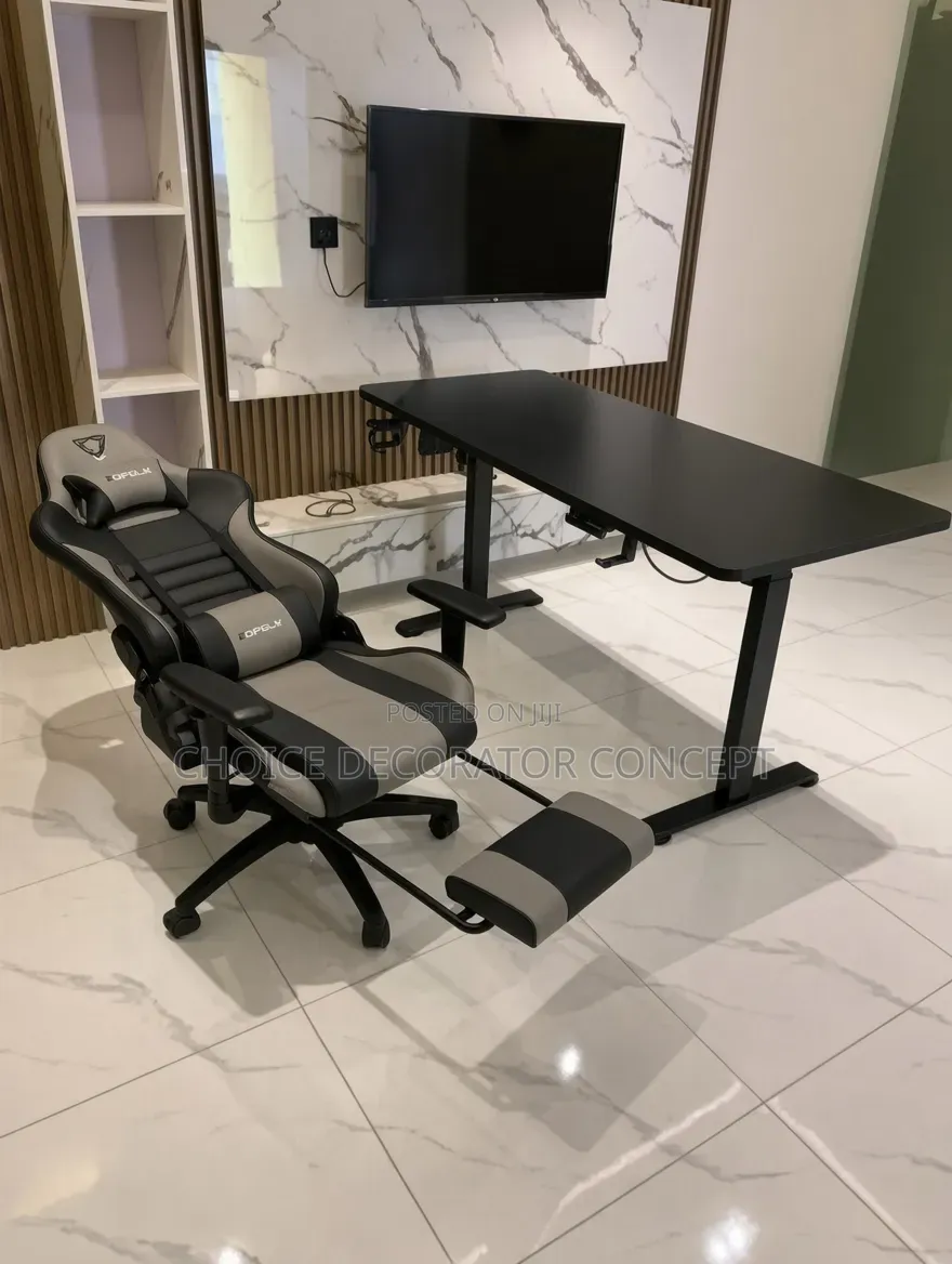 Furgle Gaming Chair With+ Adjustable Gaming Table 1.4mr