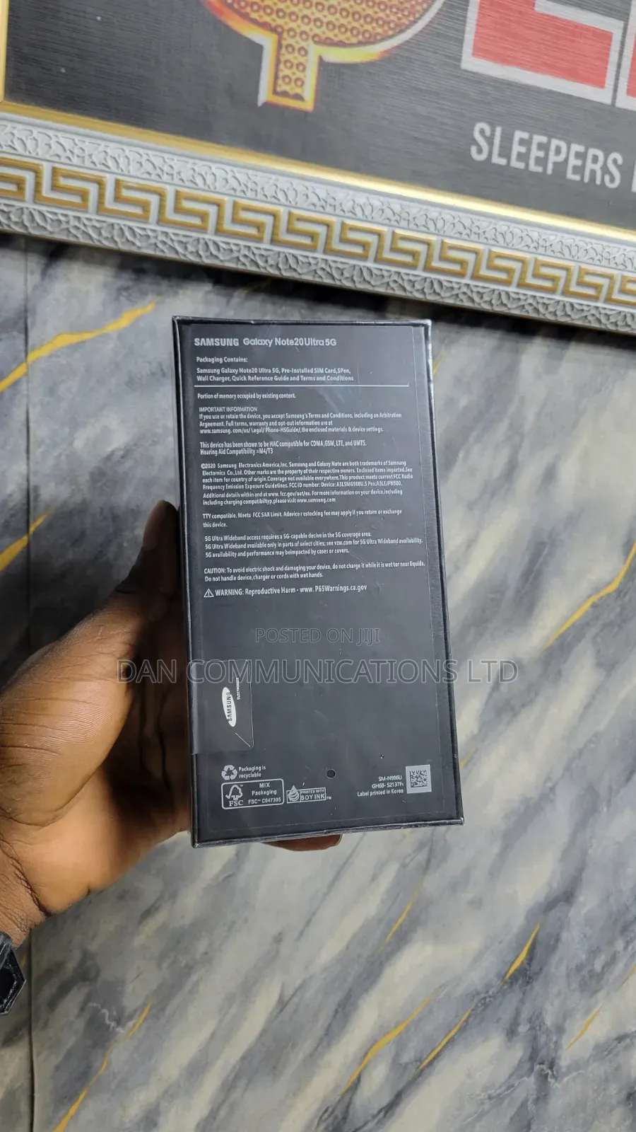 New Samsung Galaxy Note 20 Ultra 128 GB White