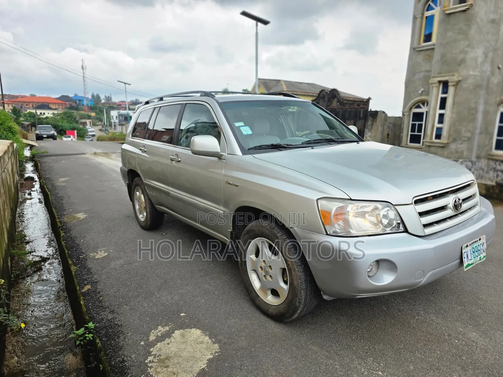 Toyota Highlander V6 4x4 2005 Silver