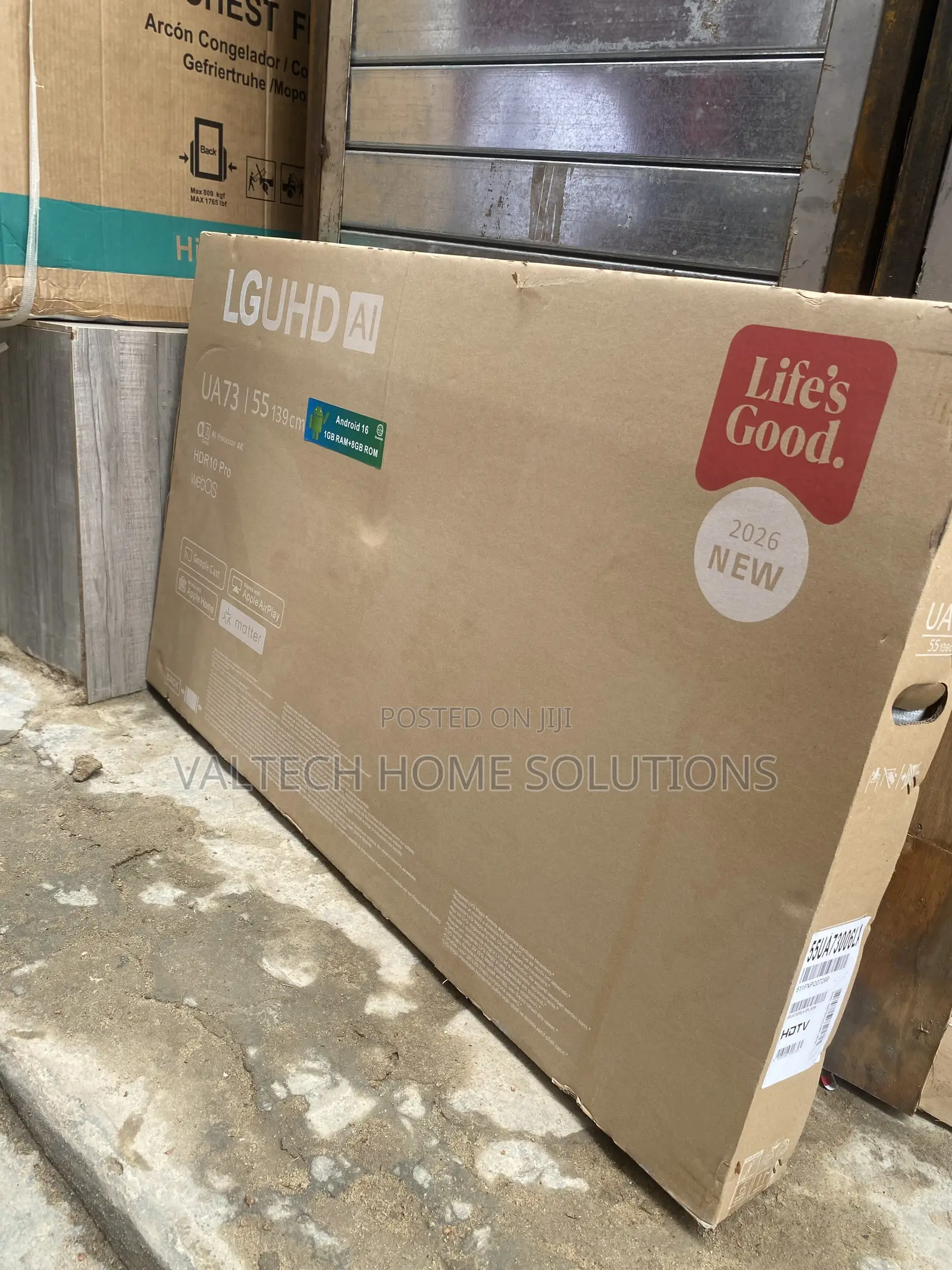 LG 55” Smart Television – Modern Design Clear Display