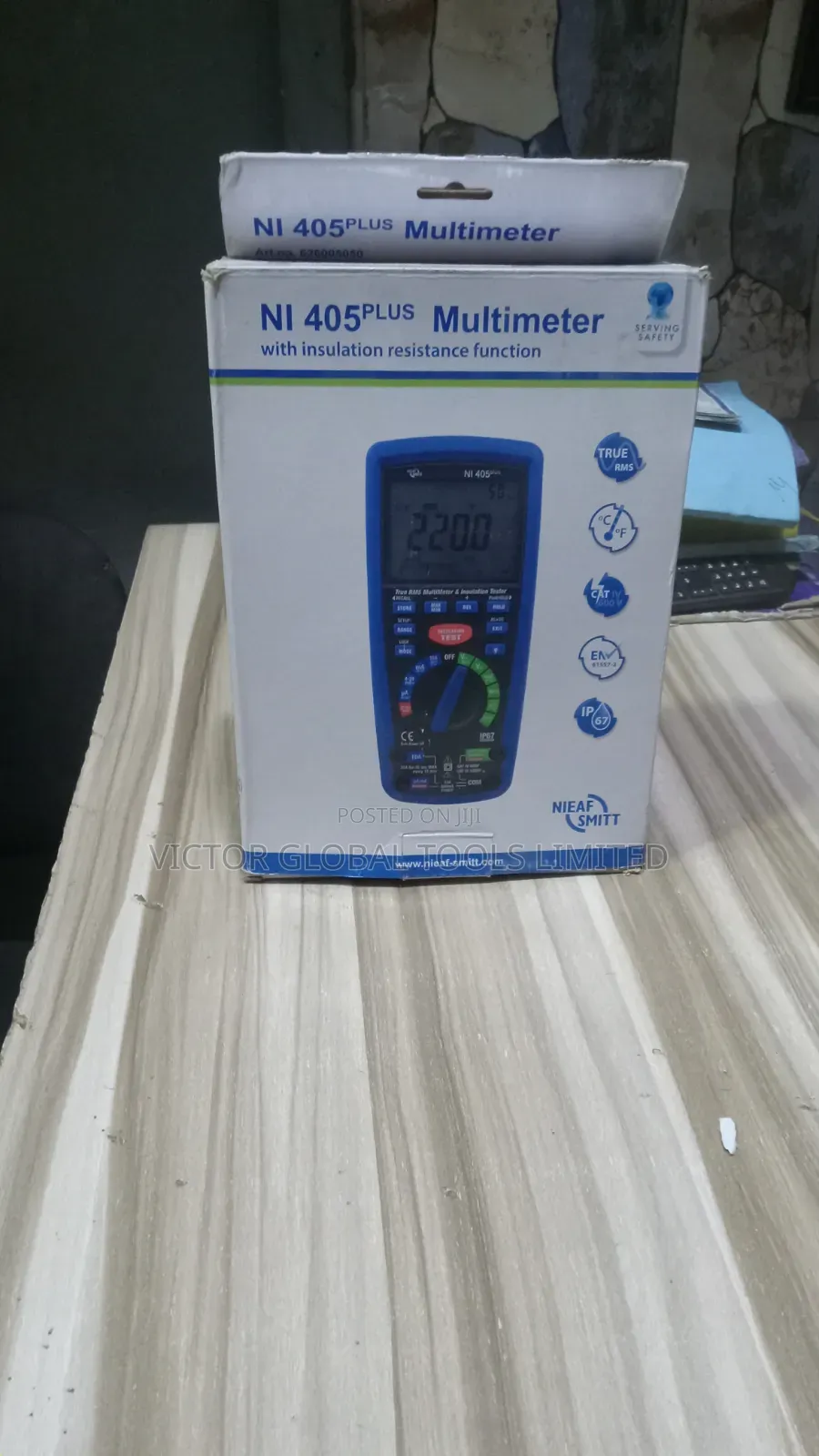 Nieff-Smitt NI 405PLUS Digital Multimeter and Insulation Tester