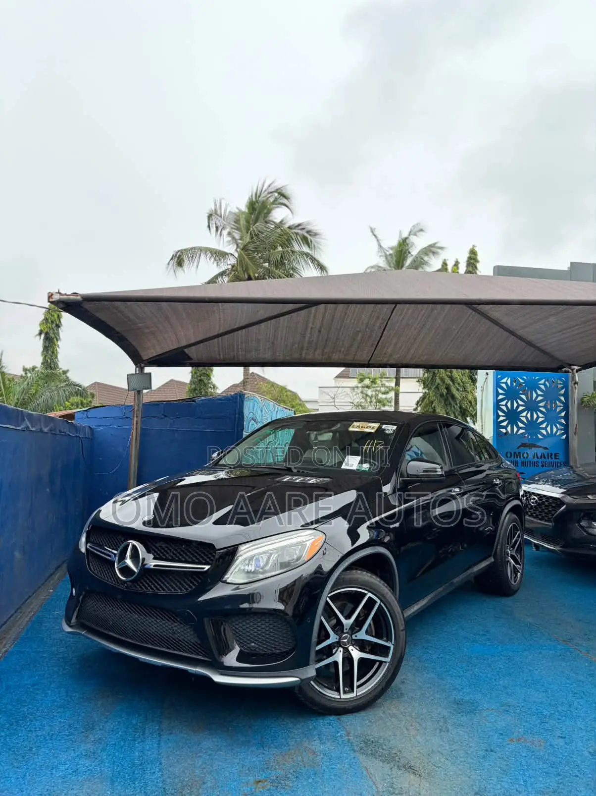 Mercedes-Benz GLE-Class AMG GLE 43 4MATIC 2017 Black