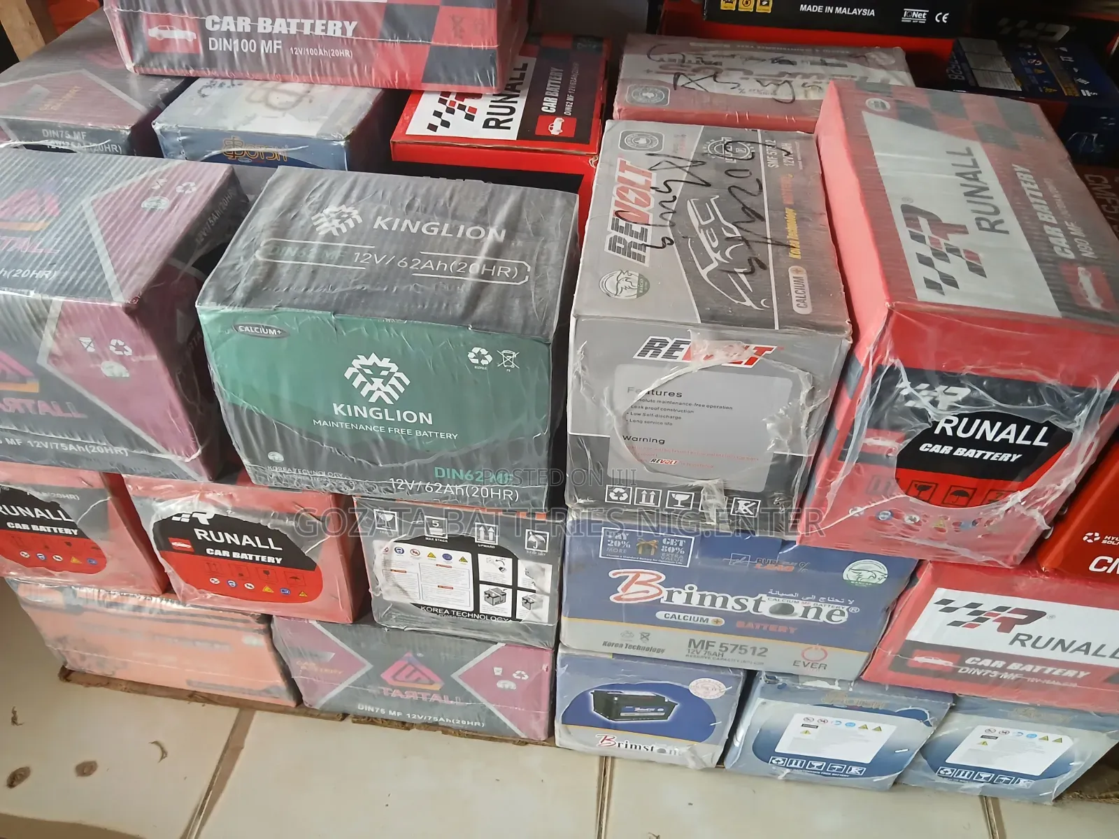 Car Battery With Warranty