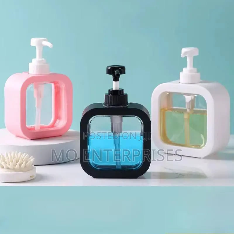 Transparent Visible Dispenser Bottle