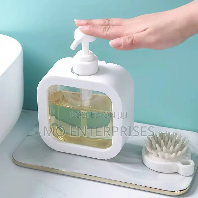 Transparent Visible Dispenser Bottle