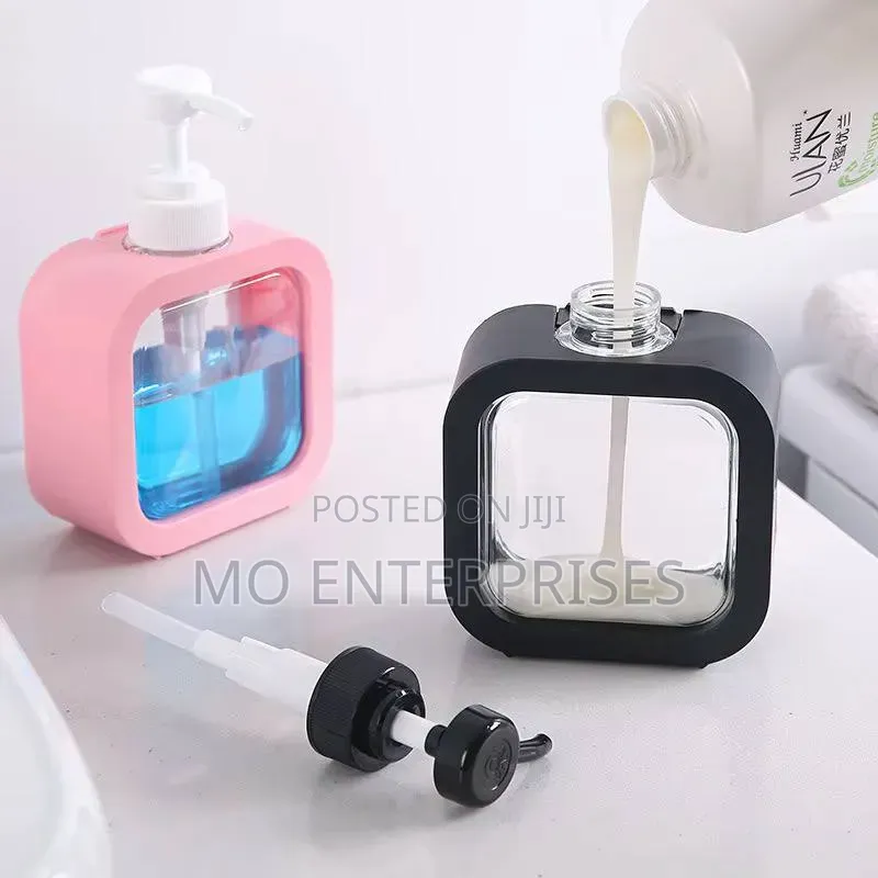 Transparent Visible Dispenser Bottle