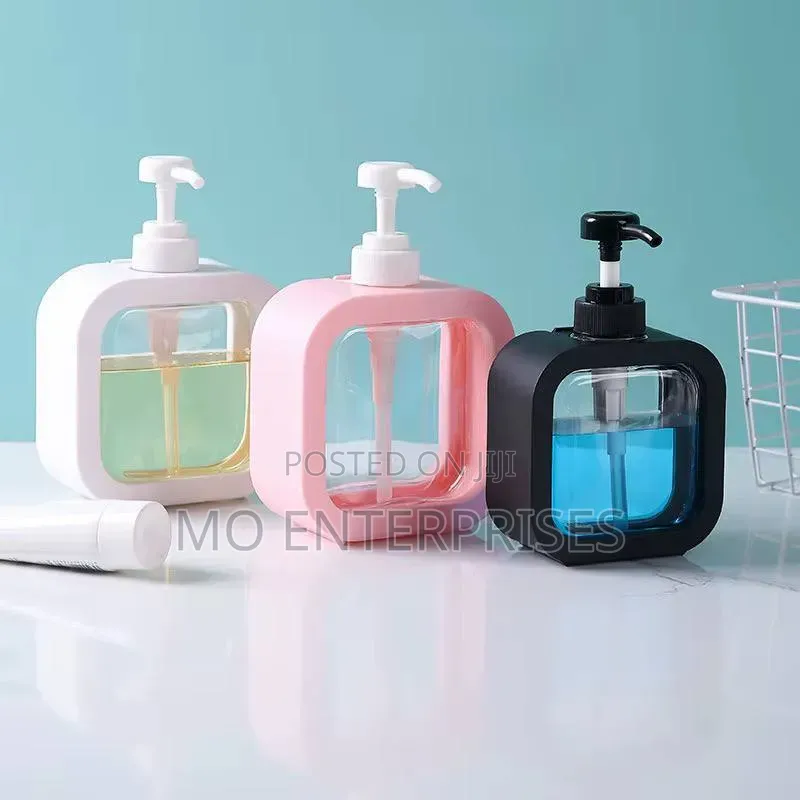 Transparent Visible Dispenser Bottle