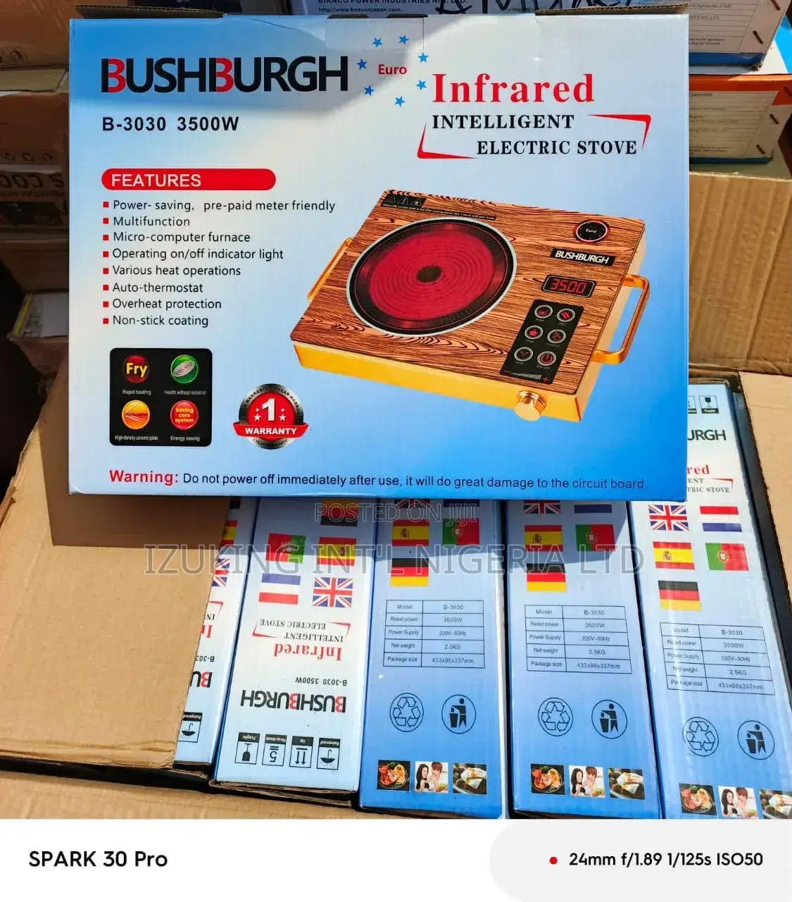 High Quality Infrared Electric Stove